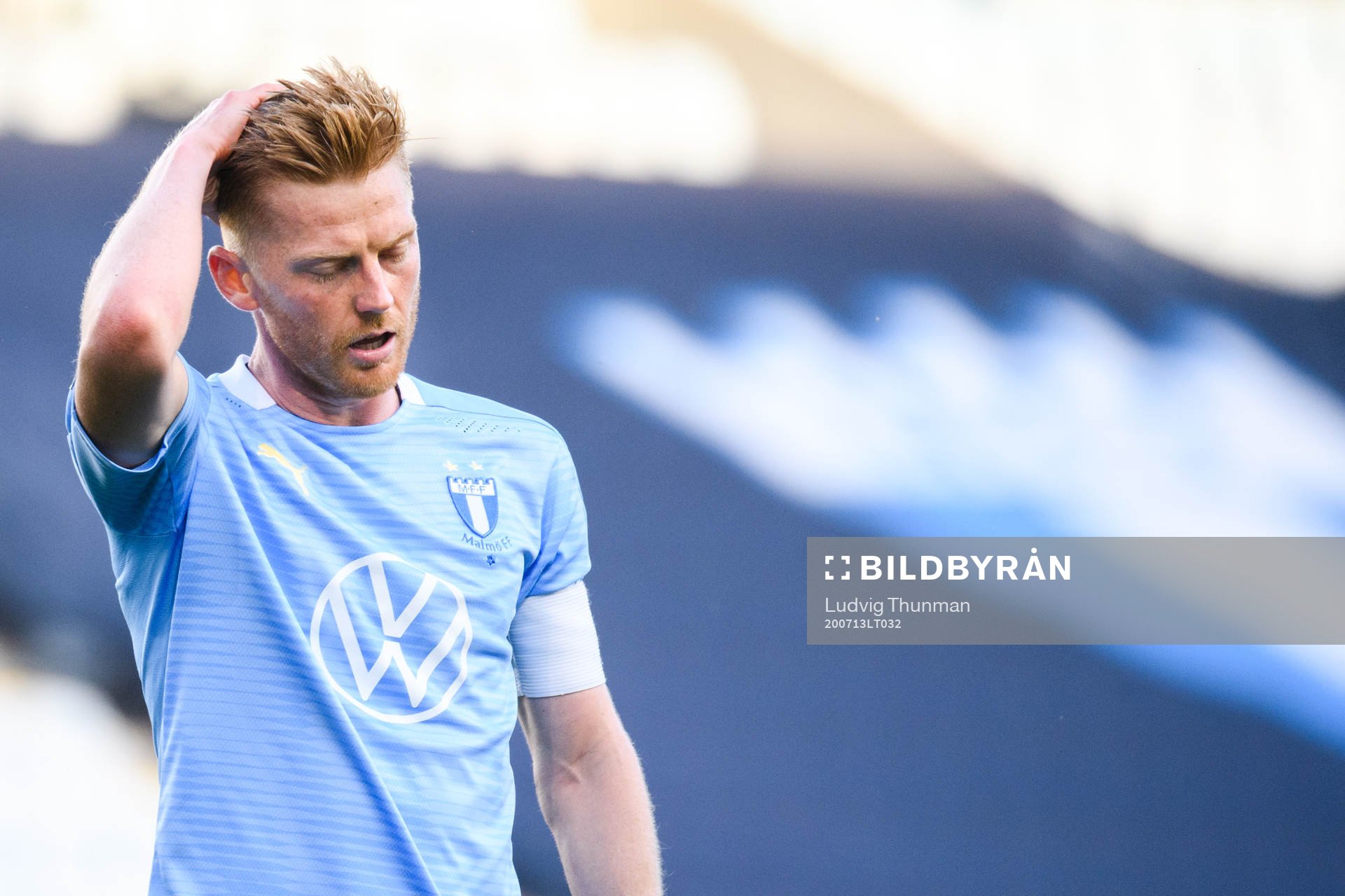 Malmö FFs Anders Christiansen deppar