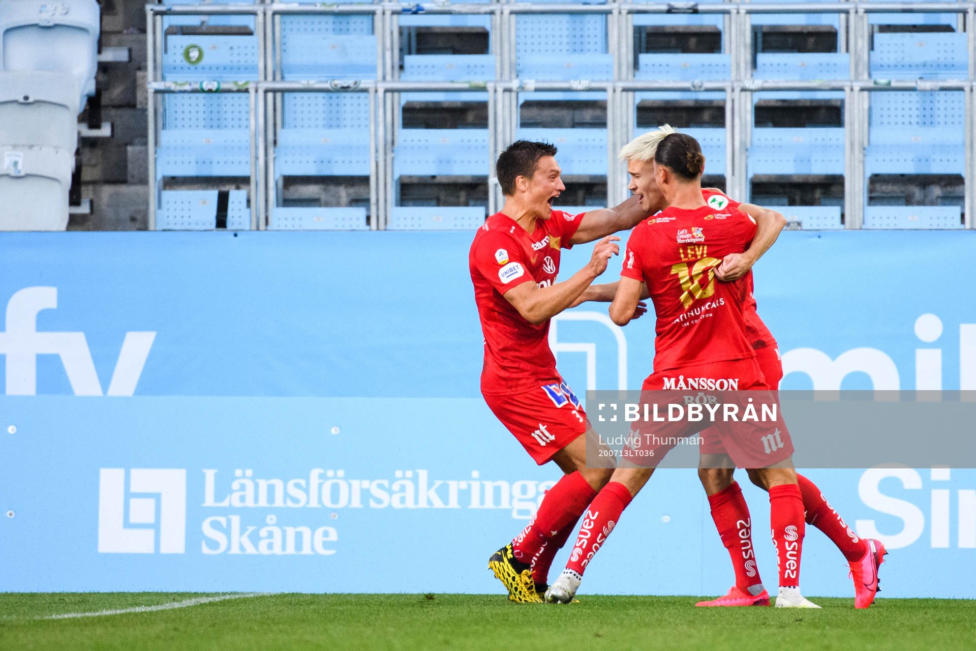 IFK Norrköpings Rasmus Stensbæk Lauritsen och Jonathan