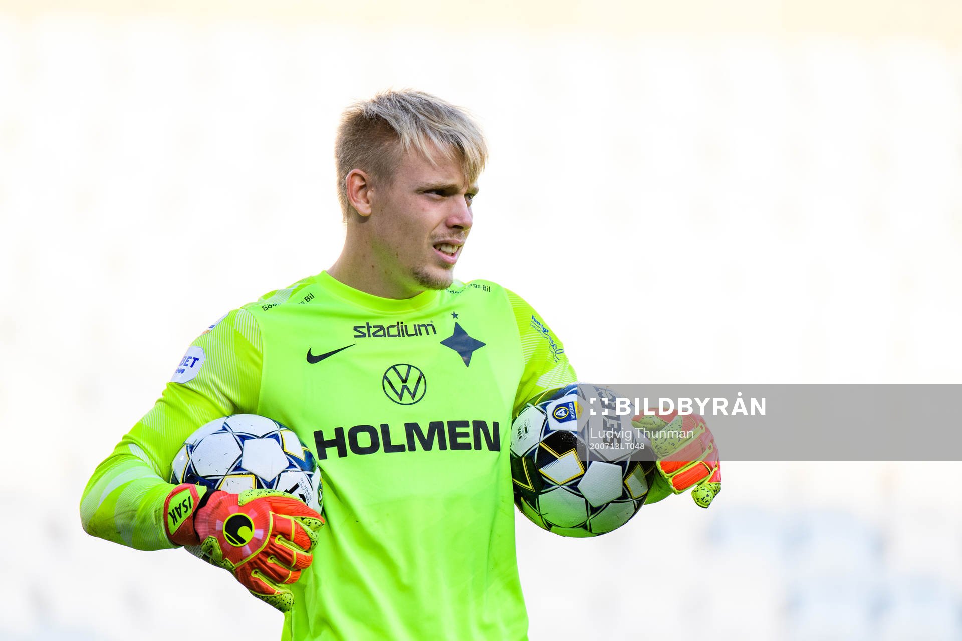 IFK Norrköpings målvakt Isak Pettersson