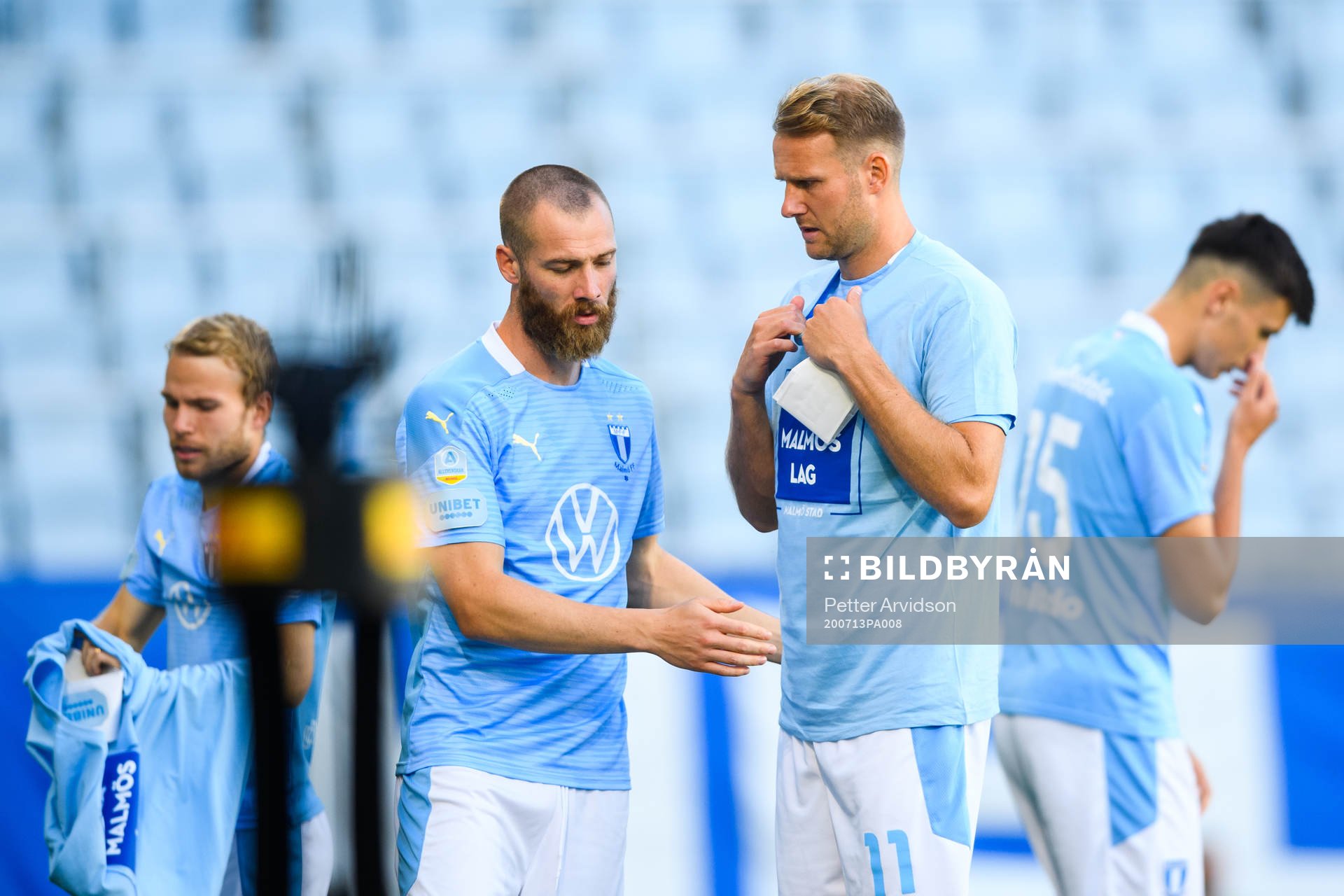 Malmö FFs Jo Inge Berget och Ola Toivonen