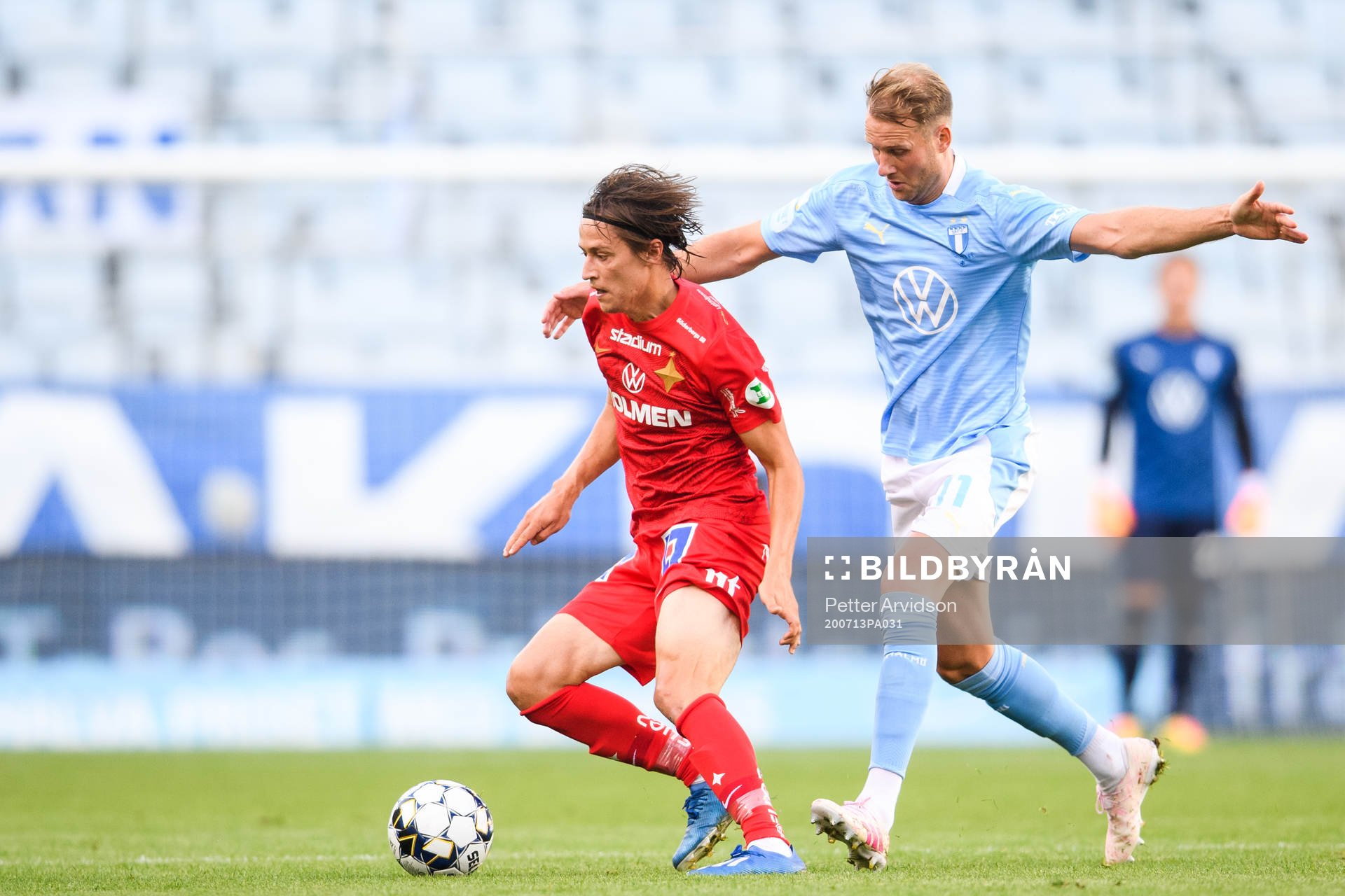 IFK Norrköpings Simon Thern och Malmö FFs Ola Toivonen