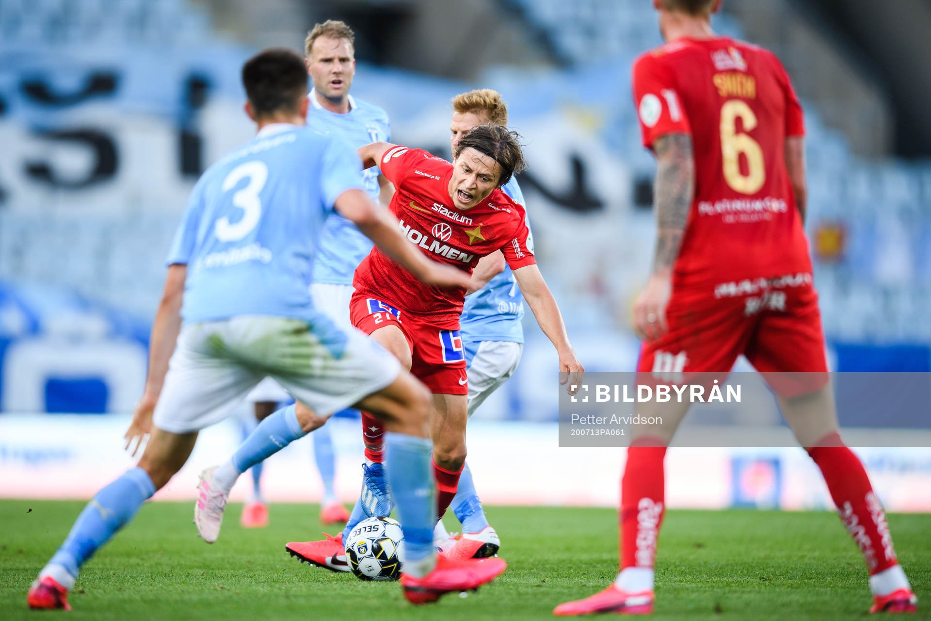IFK Norrköpings Simon Thern och Malmö FFs Anders