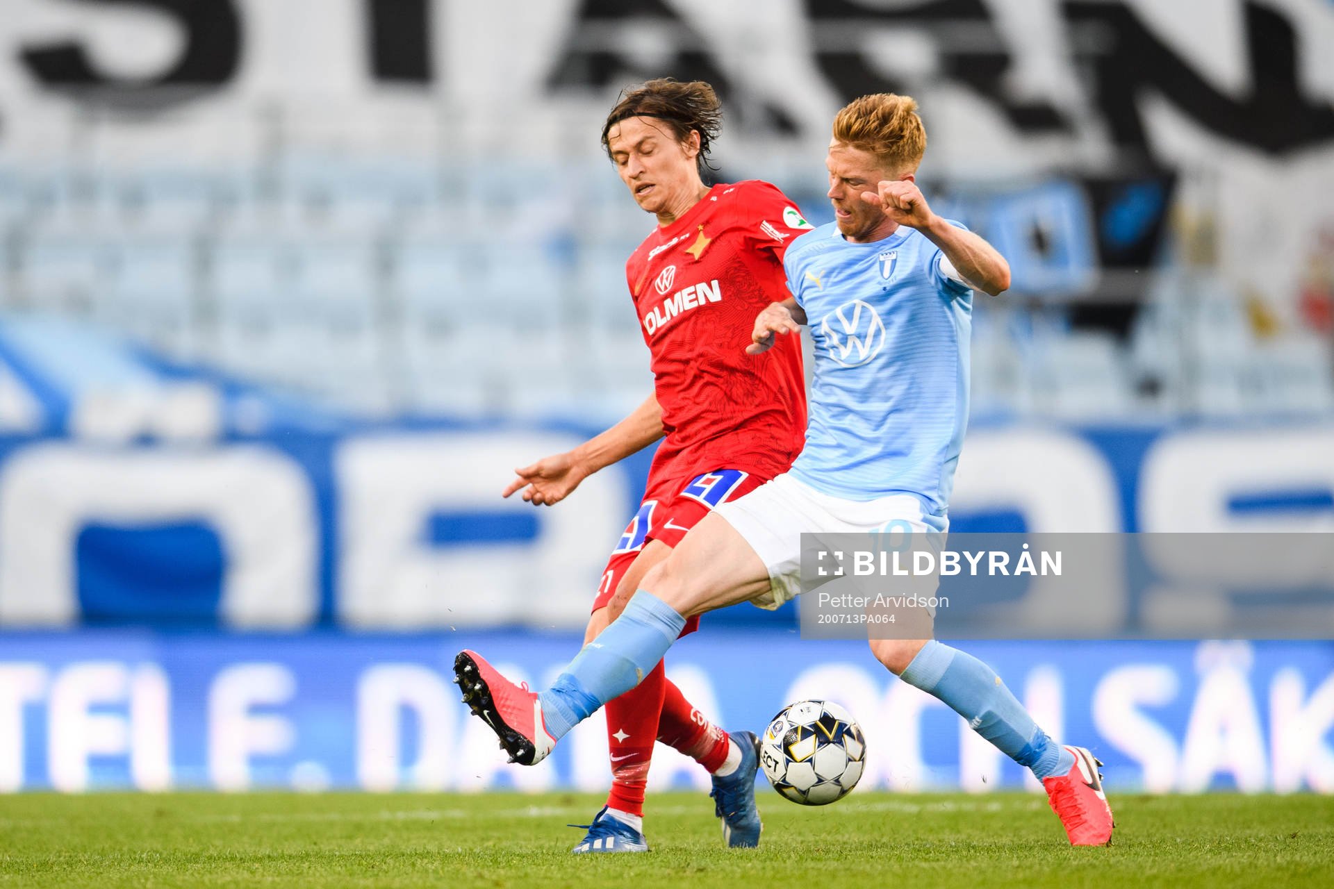 IFK Norrköpings Simon Thern och Malmö FFs Anders