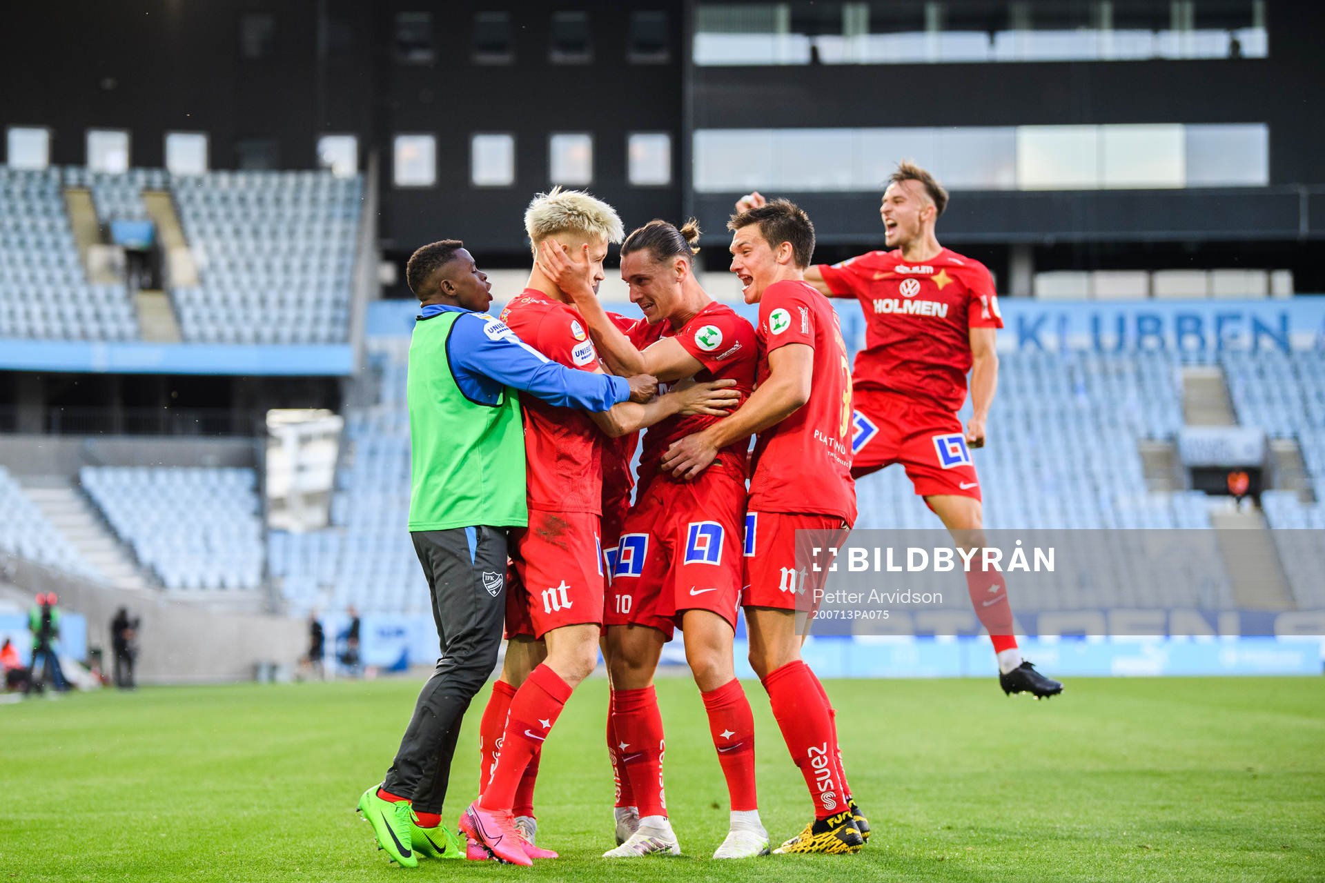 IFK Norrköpings Jonathan Levi och Rasmus Stensbæk