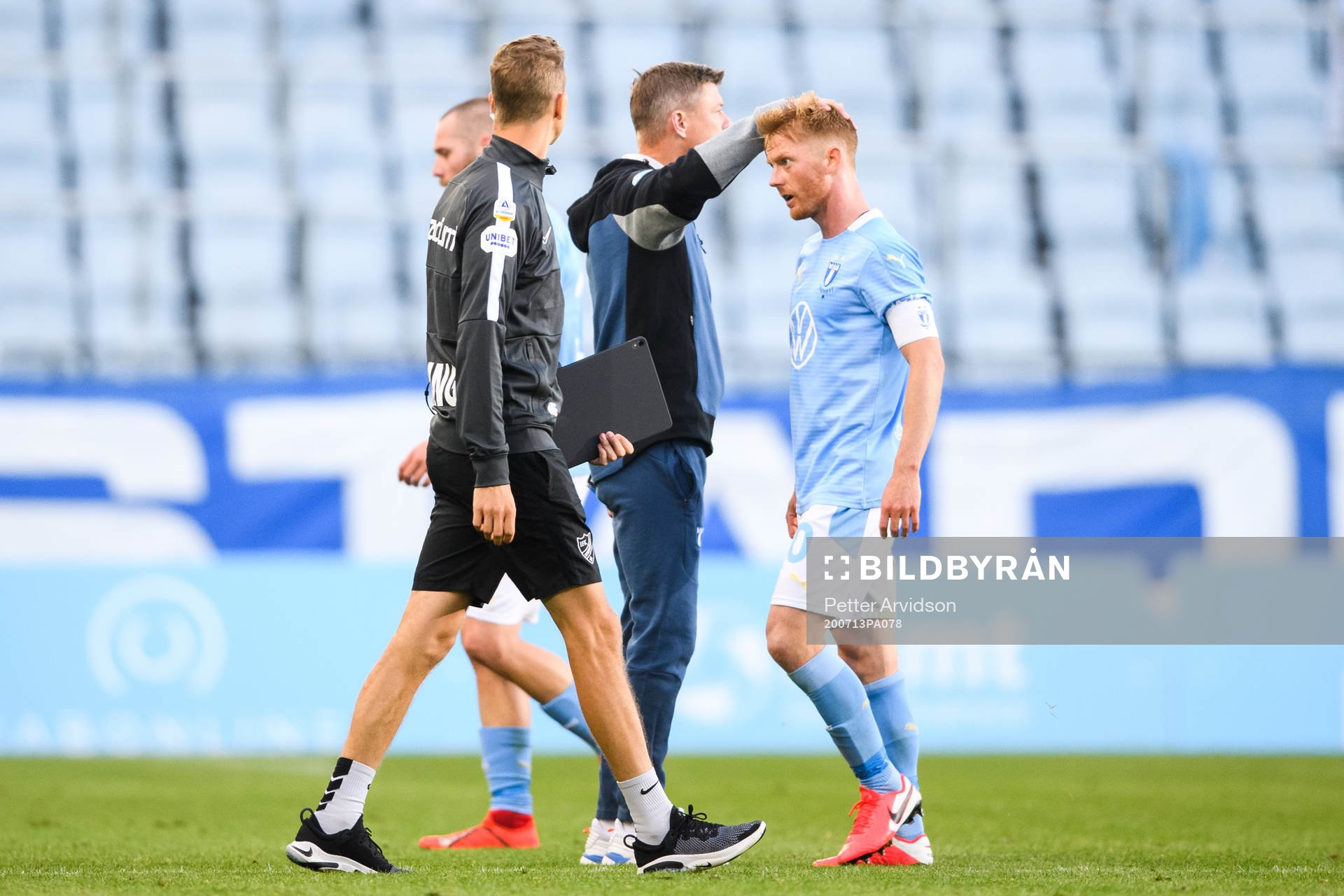 Malmö FFs tränare Jon Dahl Tomasson och Anders