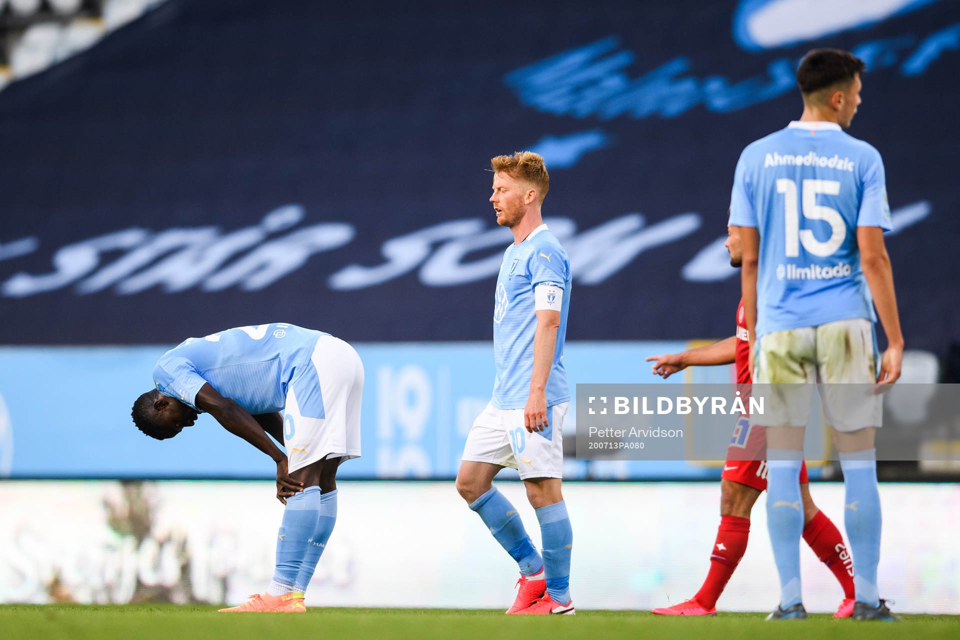 Malmö FFs  Anders Christiansen deppar