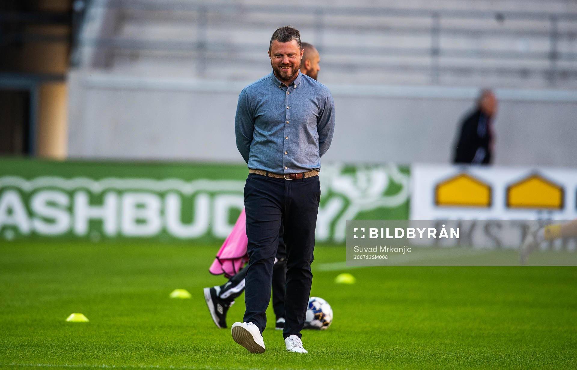 Elfsborgs manager Jimmy Thelin
