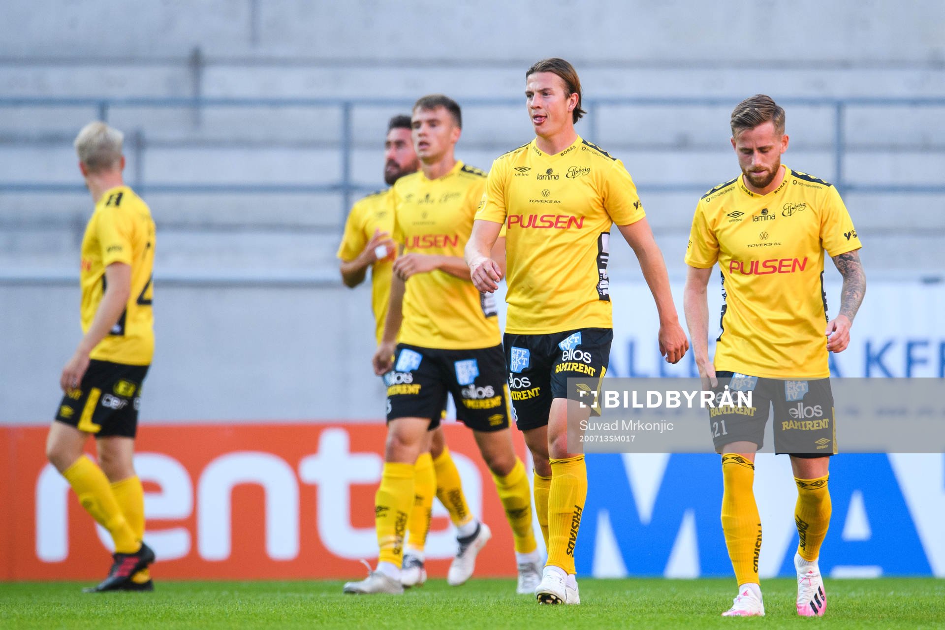 Elfsborgs spelare deppar