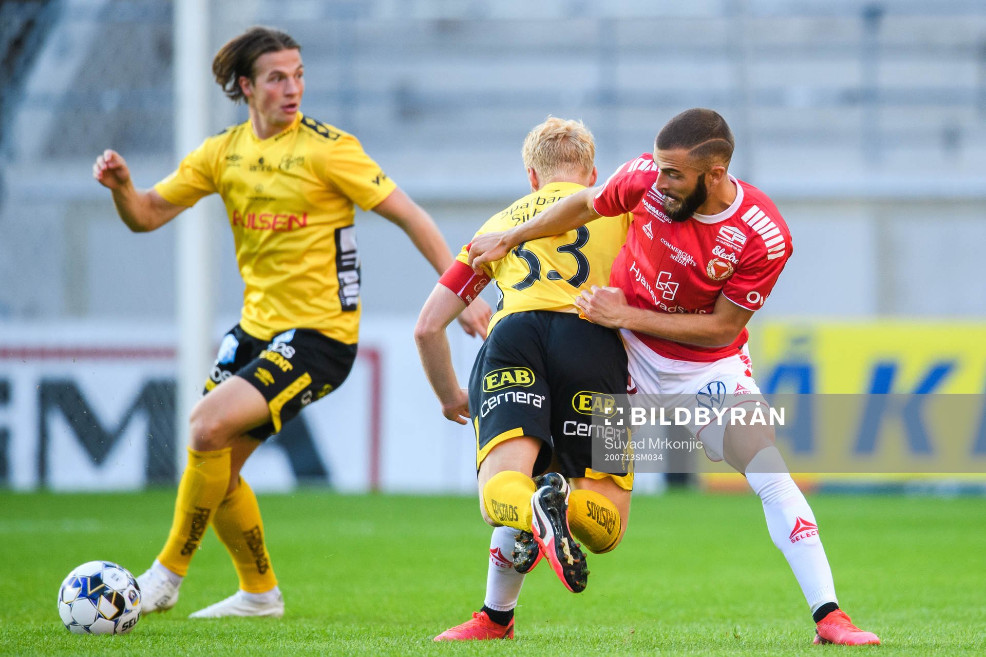 Kalmars Filip Sachpekidis och Elfsborgs Sivert Heltne Nilsen