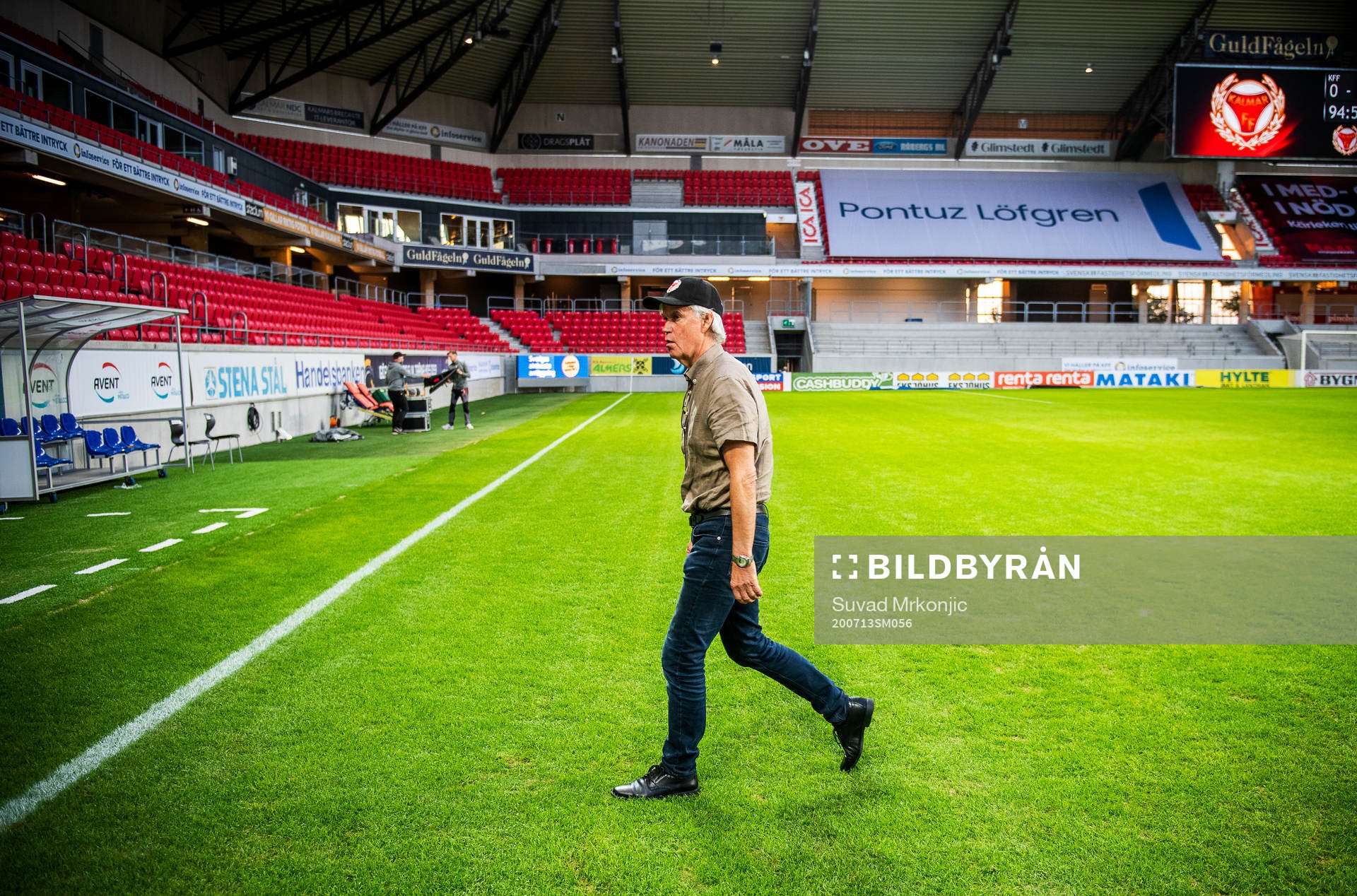 Kalmars tränare Nanne Bergstrand deppar