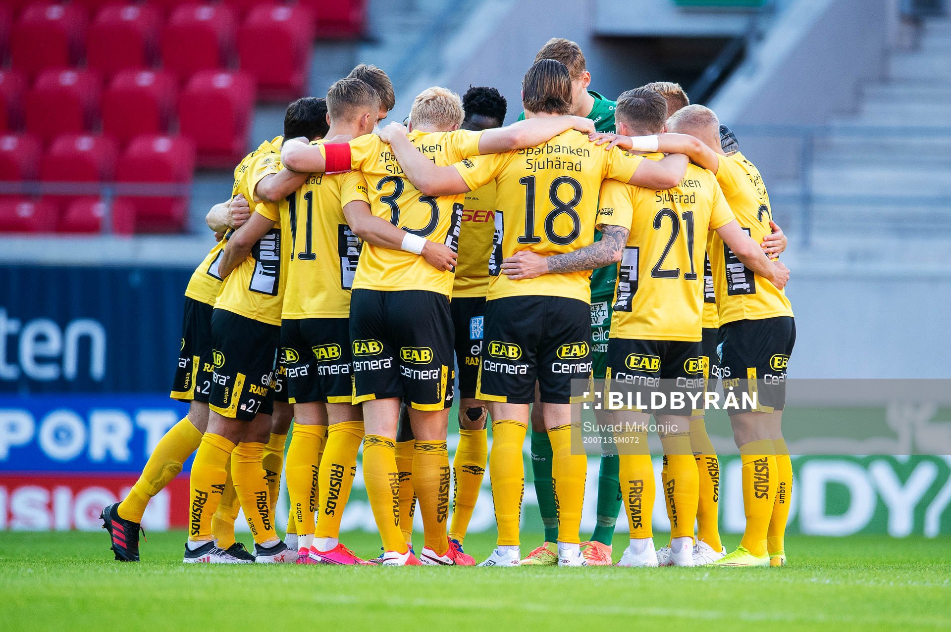 Elfsborgs spelare samlas