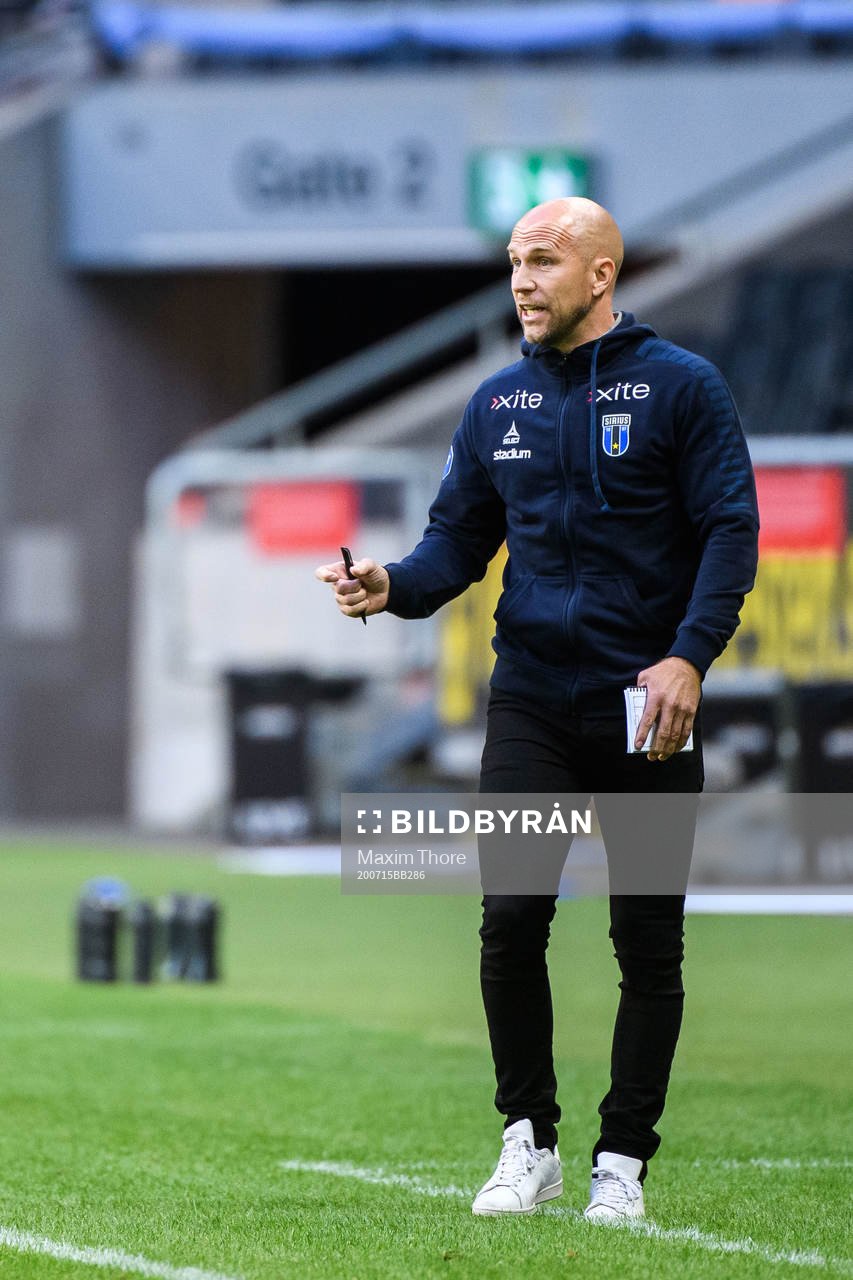 Sirius tränare Henrik Rydström
