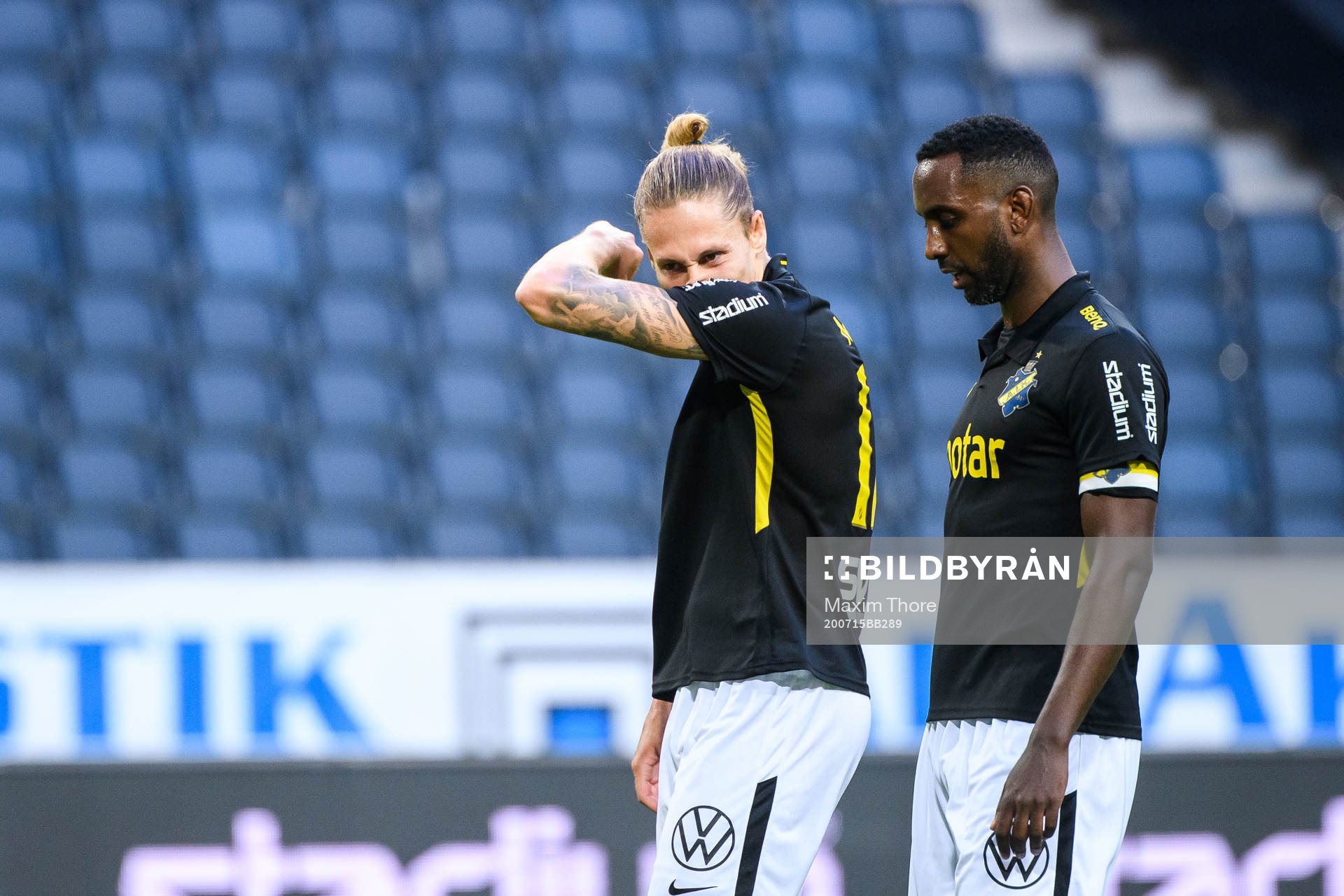 s Felix Michel och Henok Goitom deppar