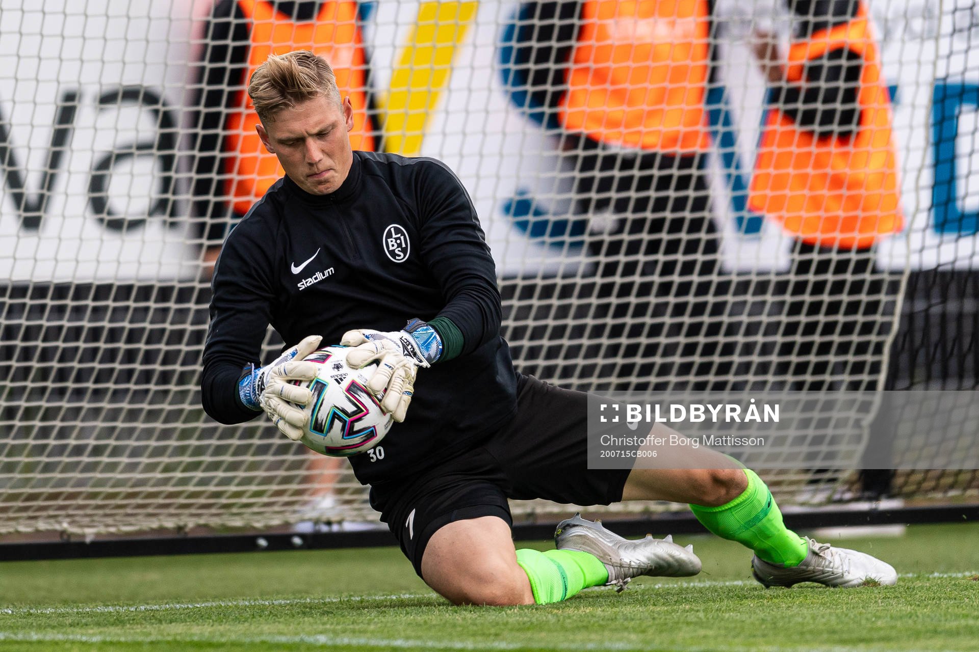 Landskronas målvakt Philip Mårtensson