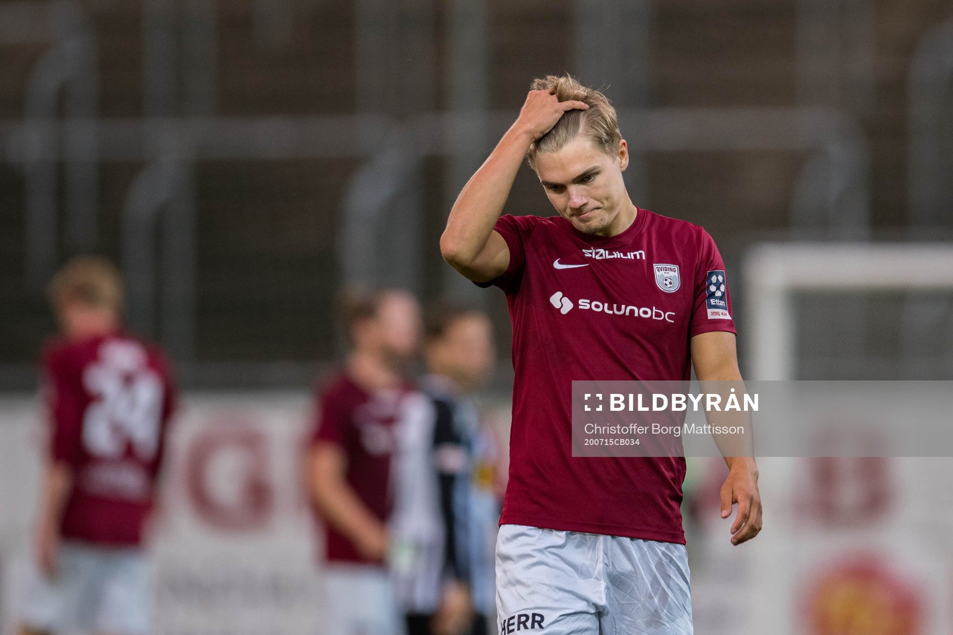 Qvidings Daniel Hermansson deppar