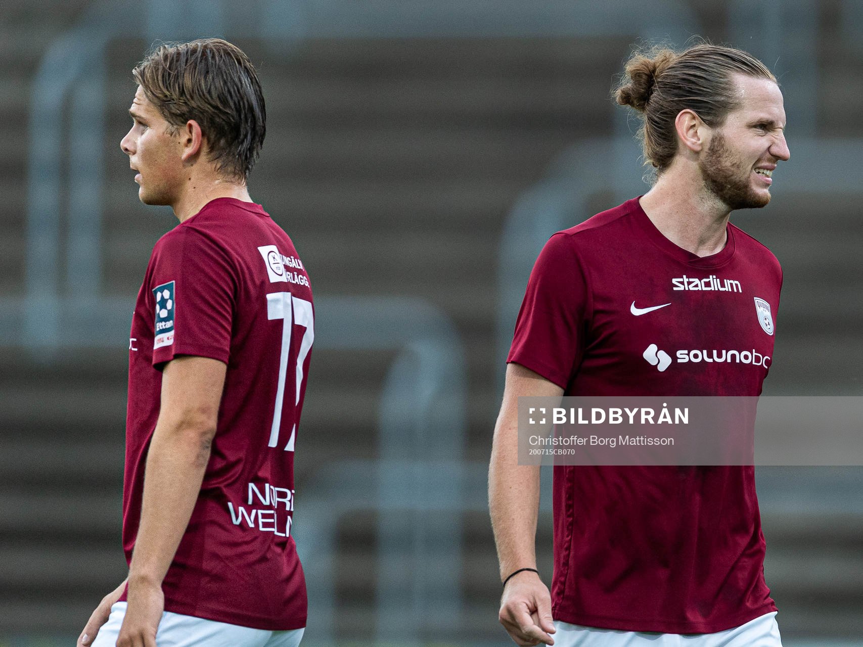 Qvidings Isak Skoog och Daniel Tidstrand deppar
