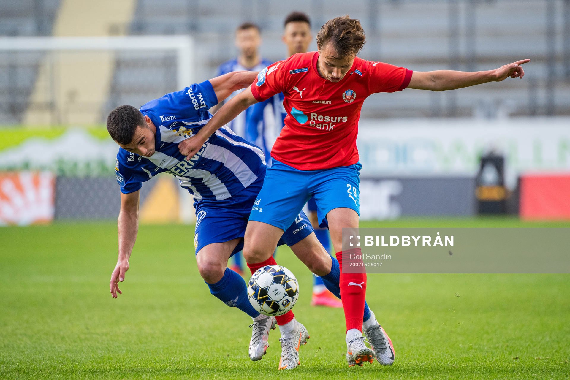 IFK Göteborgs Giorgi Kharaishvili och Helsingborgs Alex