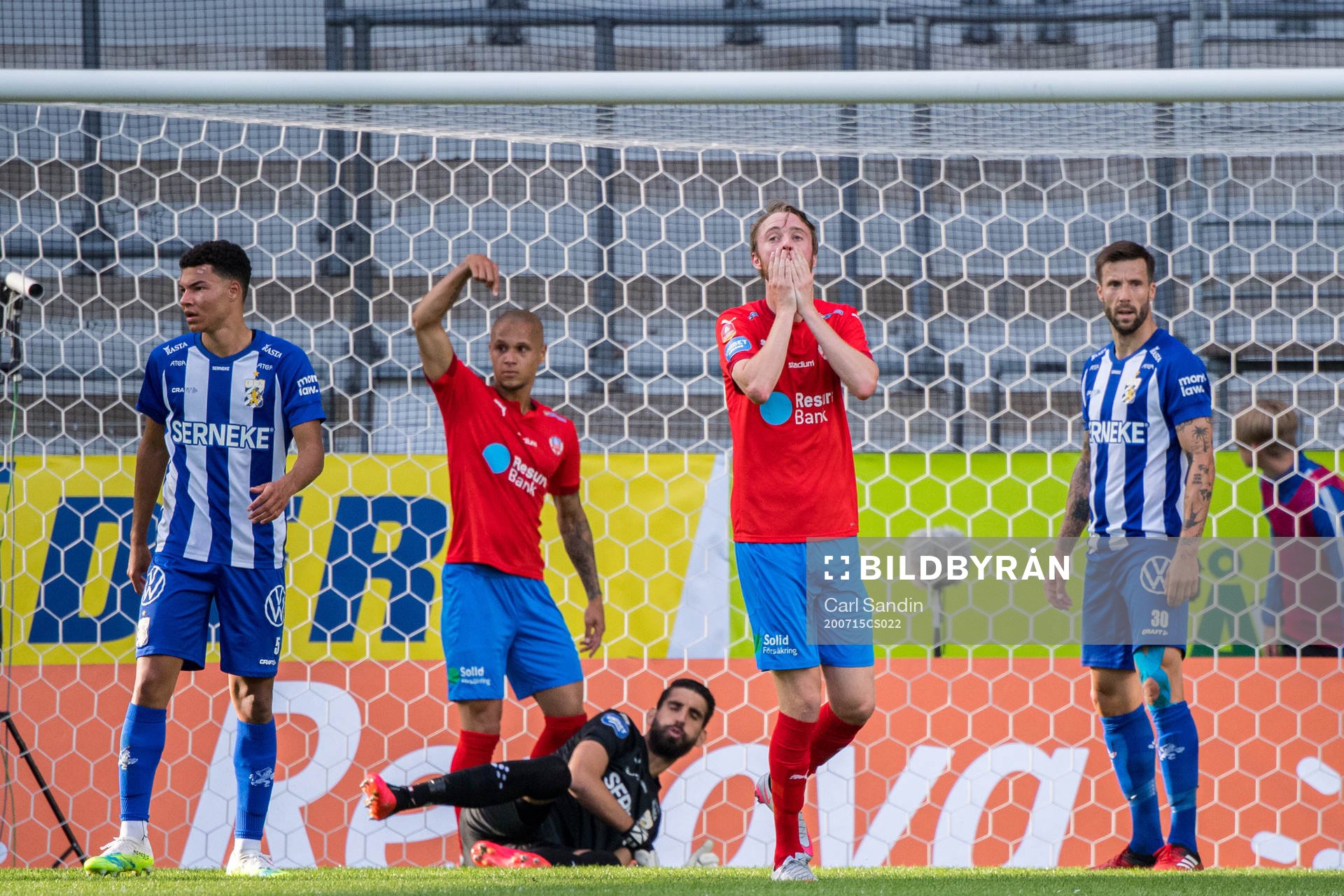Helsingborgs Rasmus Jönsson deppar