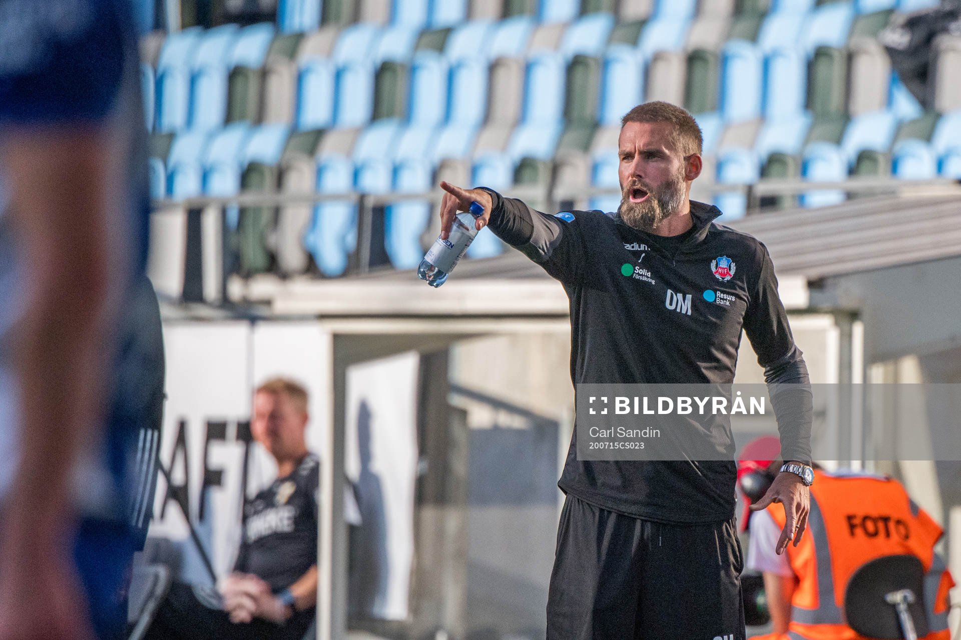 Helsingborgs tränare Olof Mellberg
