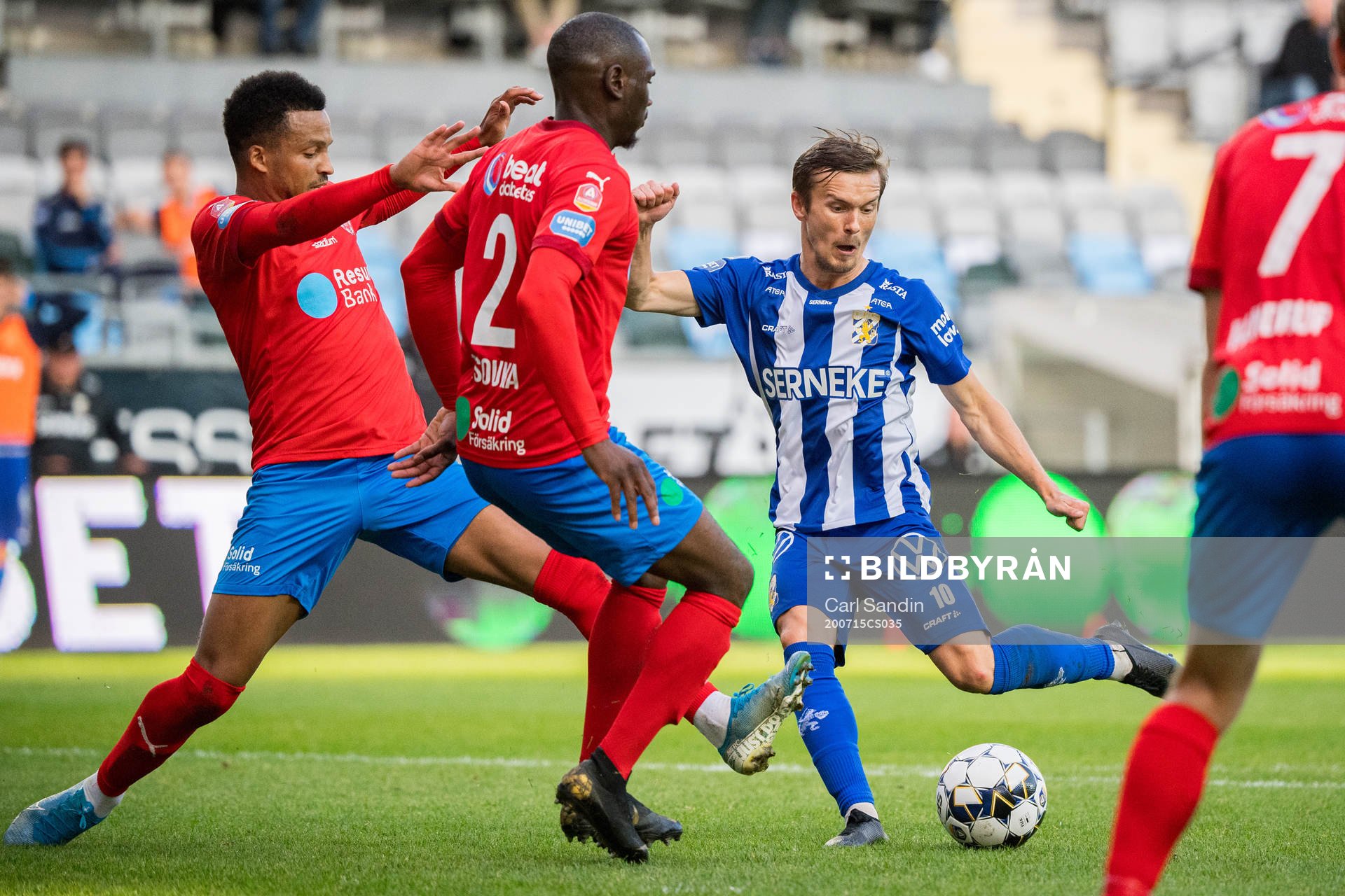 Helsingborgs Martin Olsson och IFK Göteborgs Patrik