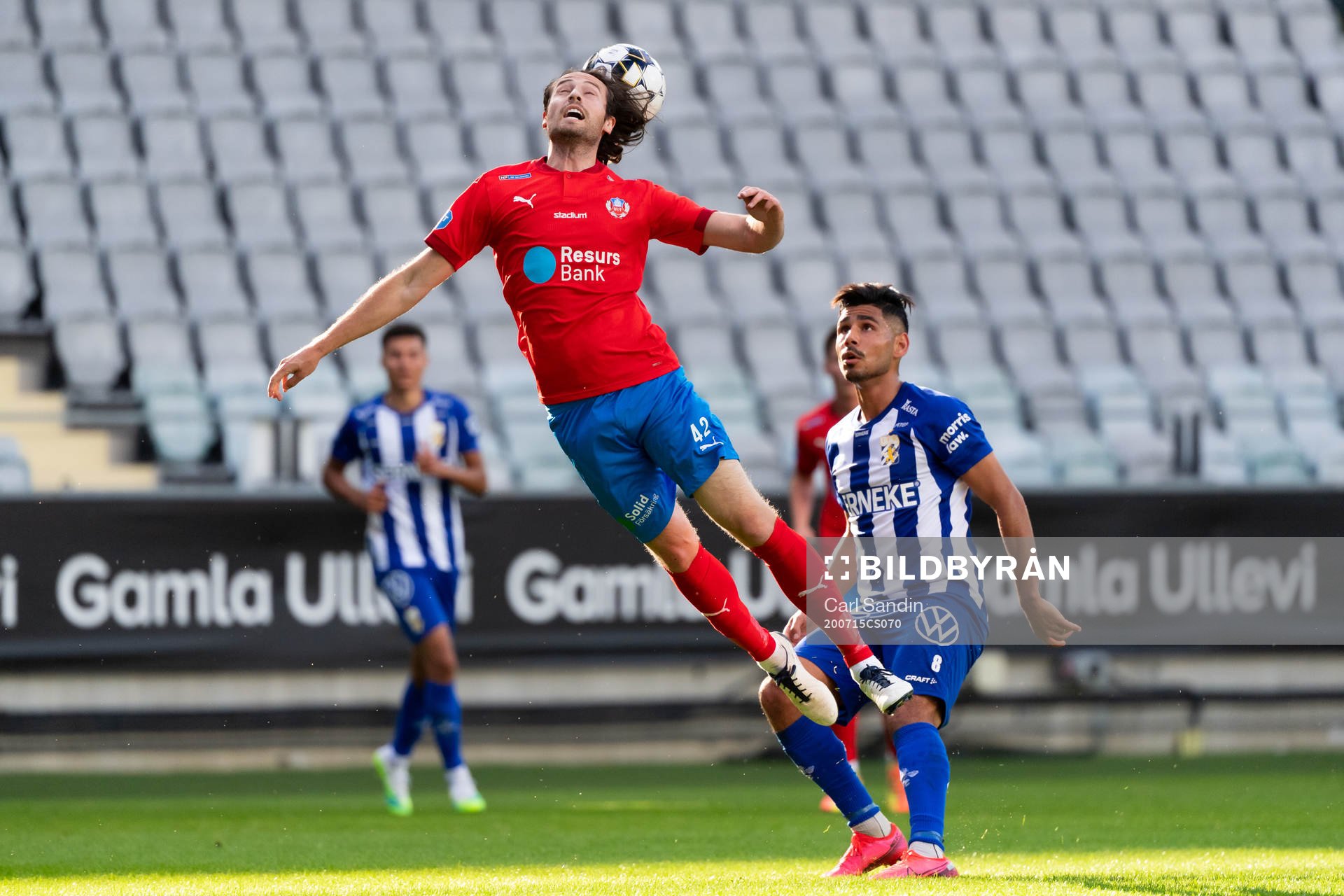 Helsingborgs Mix Diskerud och IFK Göteborgs Hosam Aiesh
