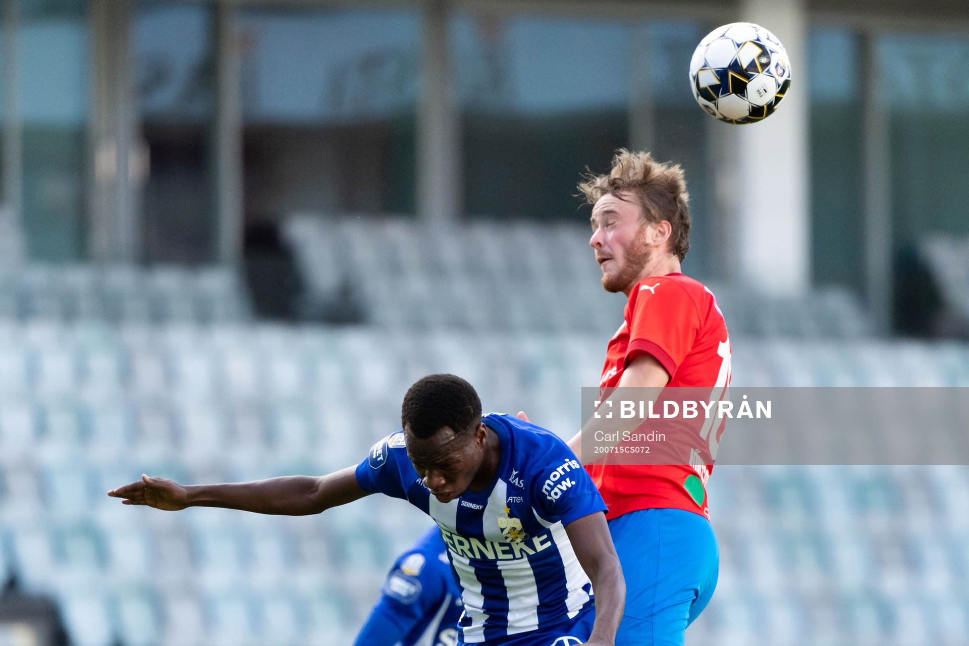 IFK Göteborgs Alhassan Yusuf Abdullahi i nickduell med