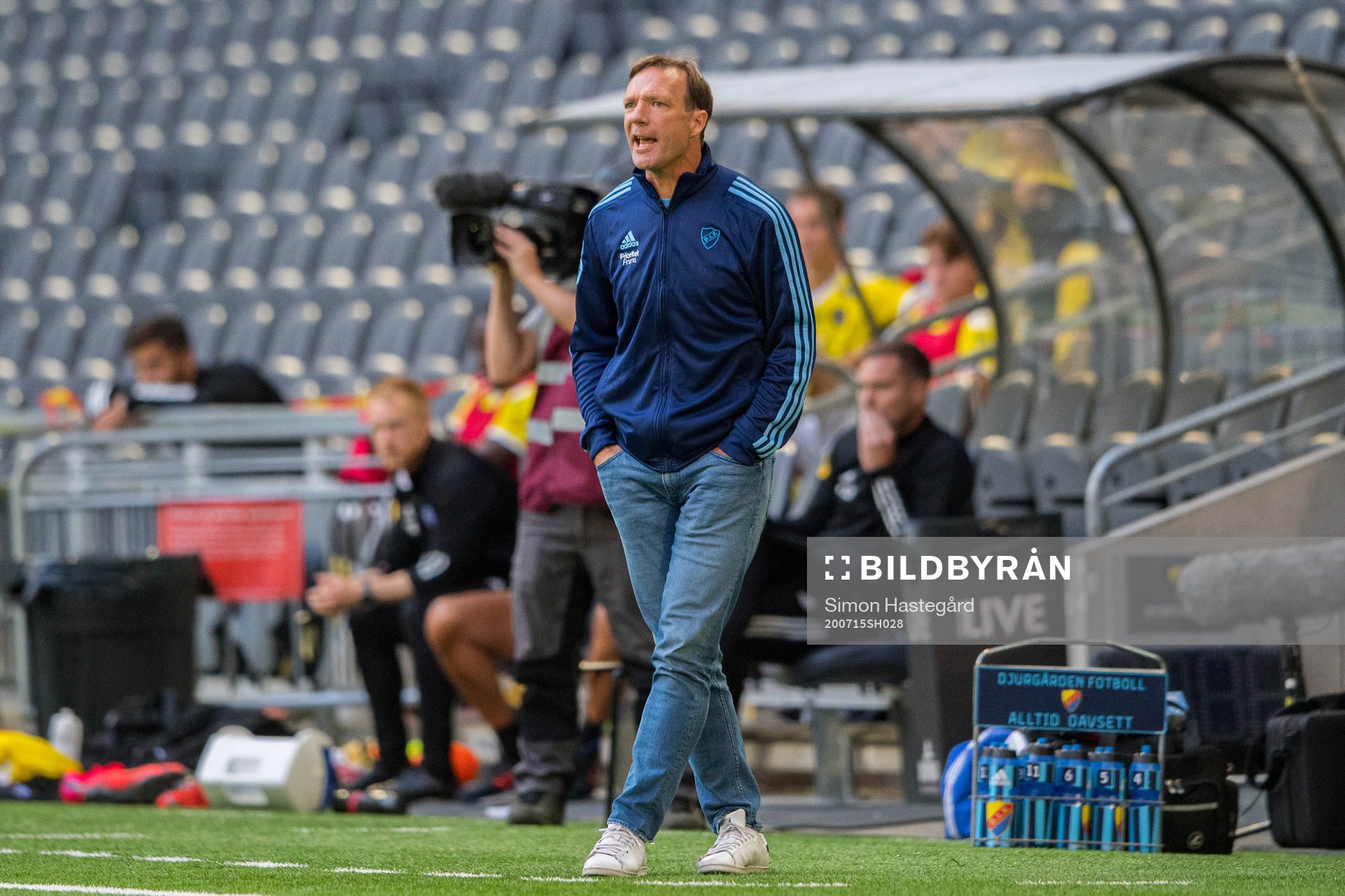 Djurgårdens tränare Kim Bergstrand