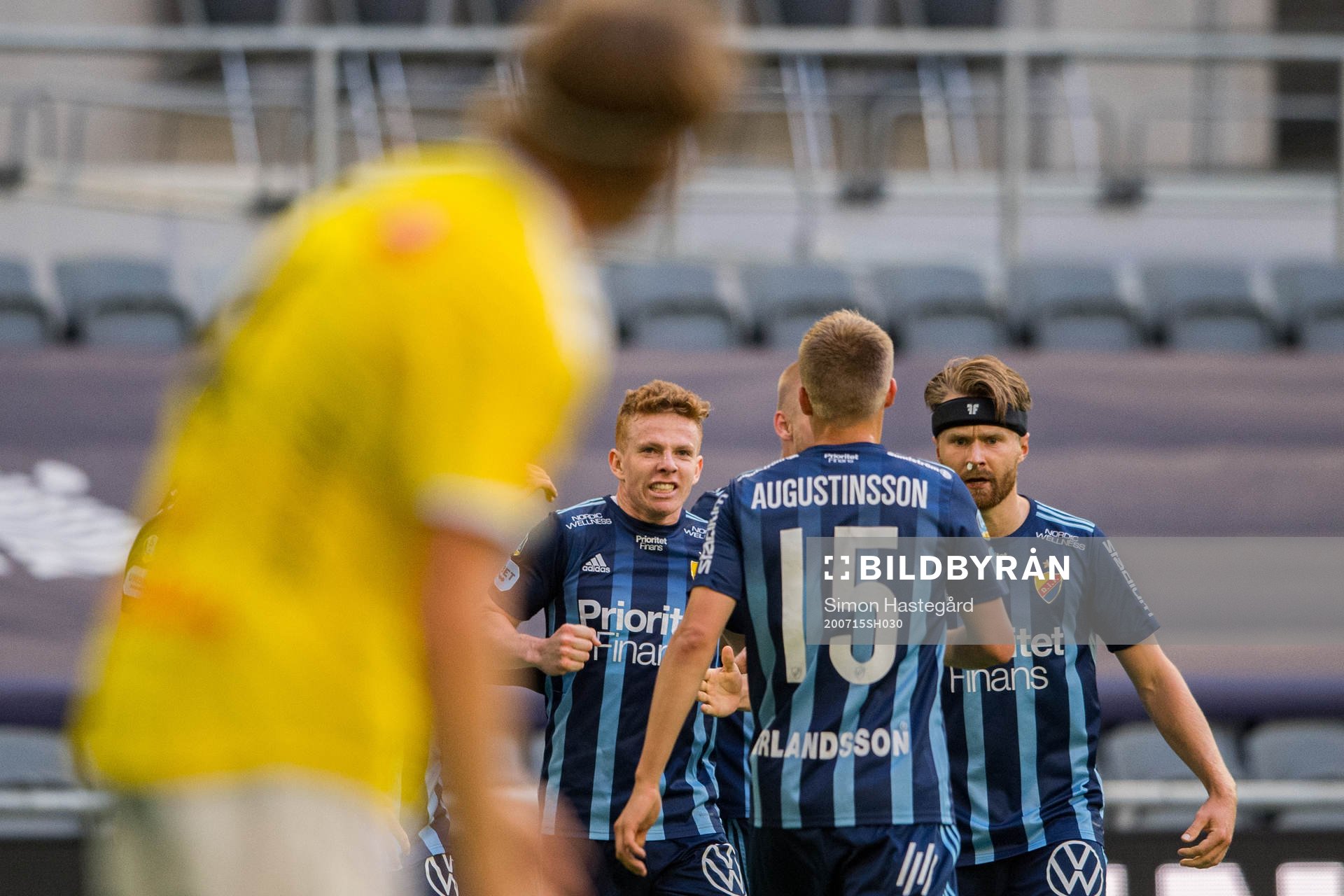 Djurgårdens Aslak Witry jublar