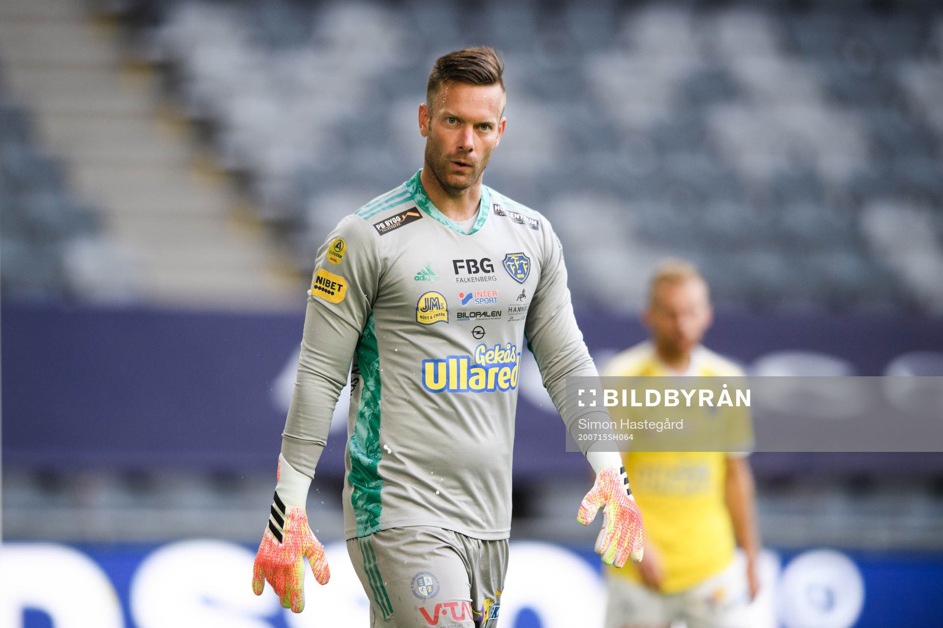 Falkenbergs målvakt Viktor Norling