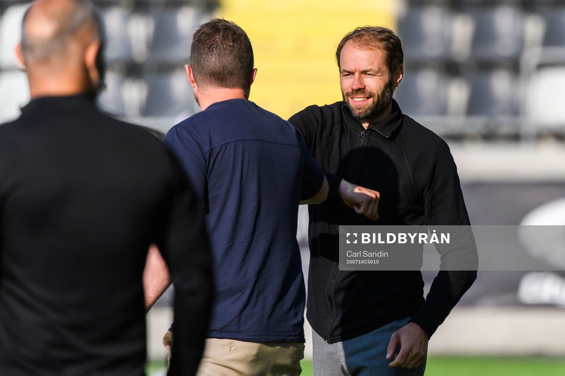 Häckens tränare Andreas Alm