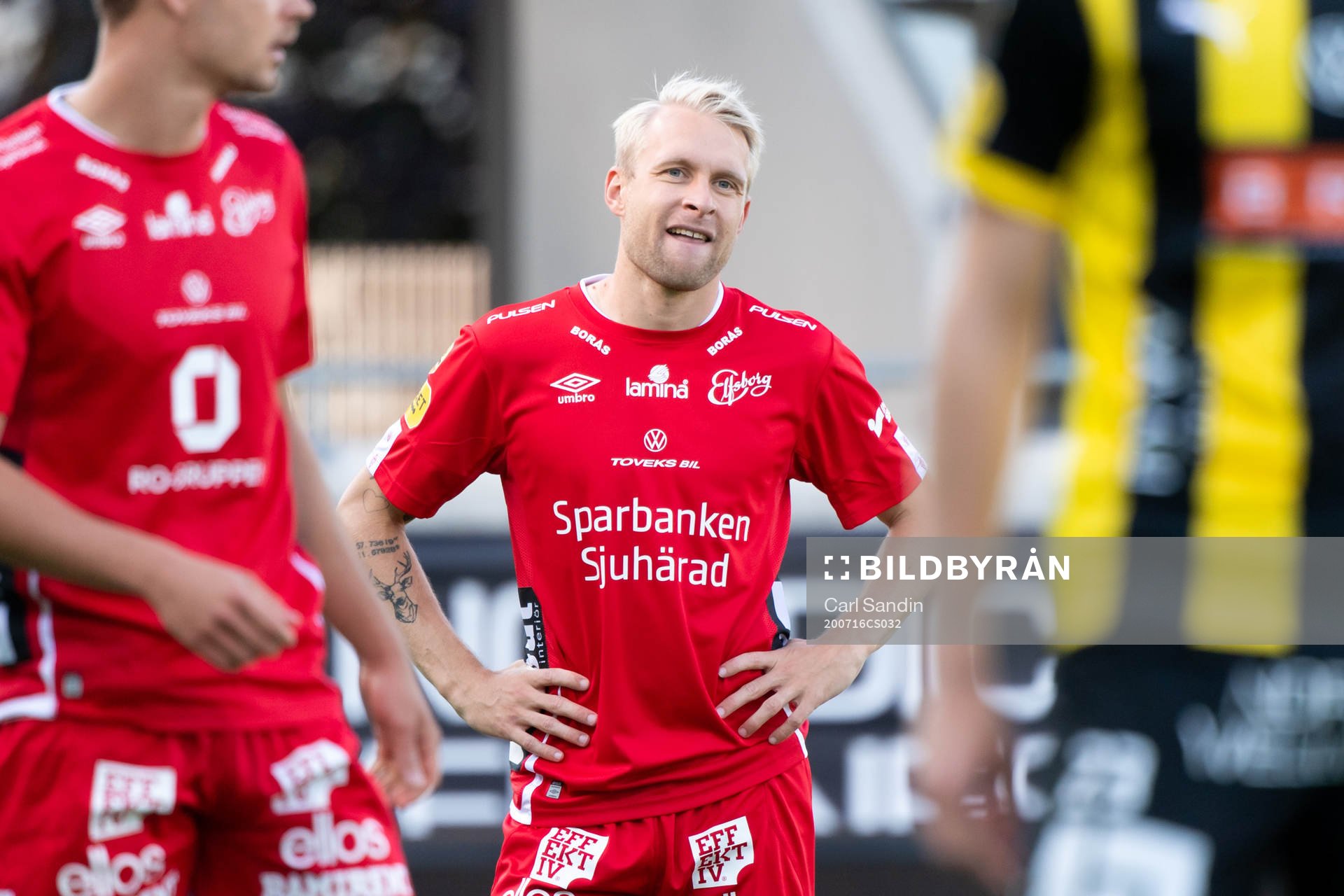 Elfsborgs Johan Larsson deppar