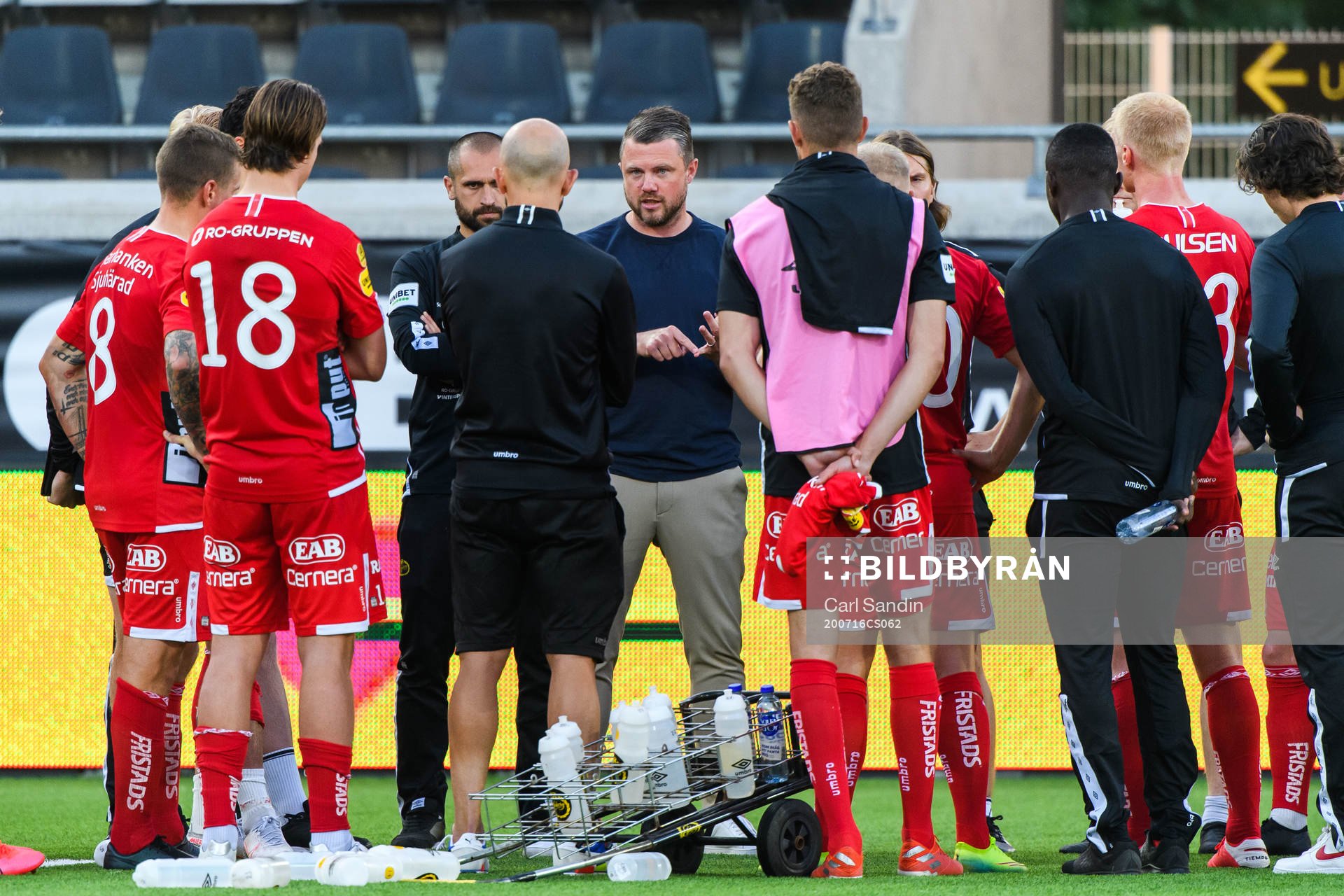 Elfsborgs manager Jimmy Thelin samlar laget
