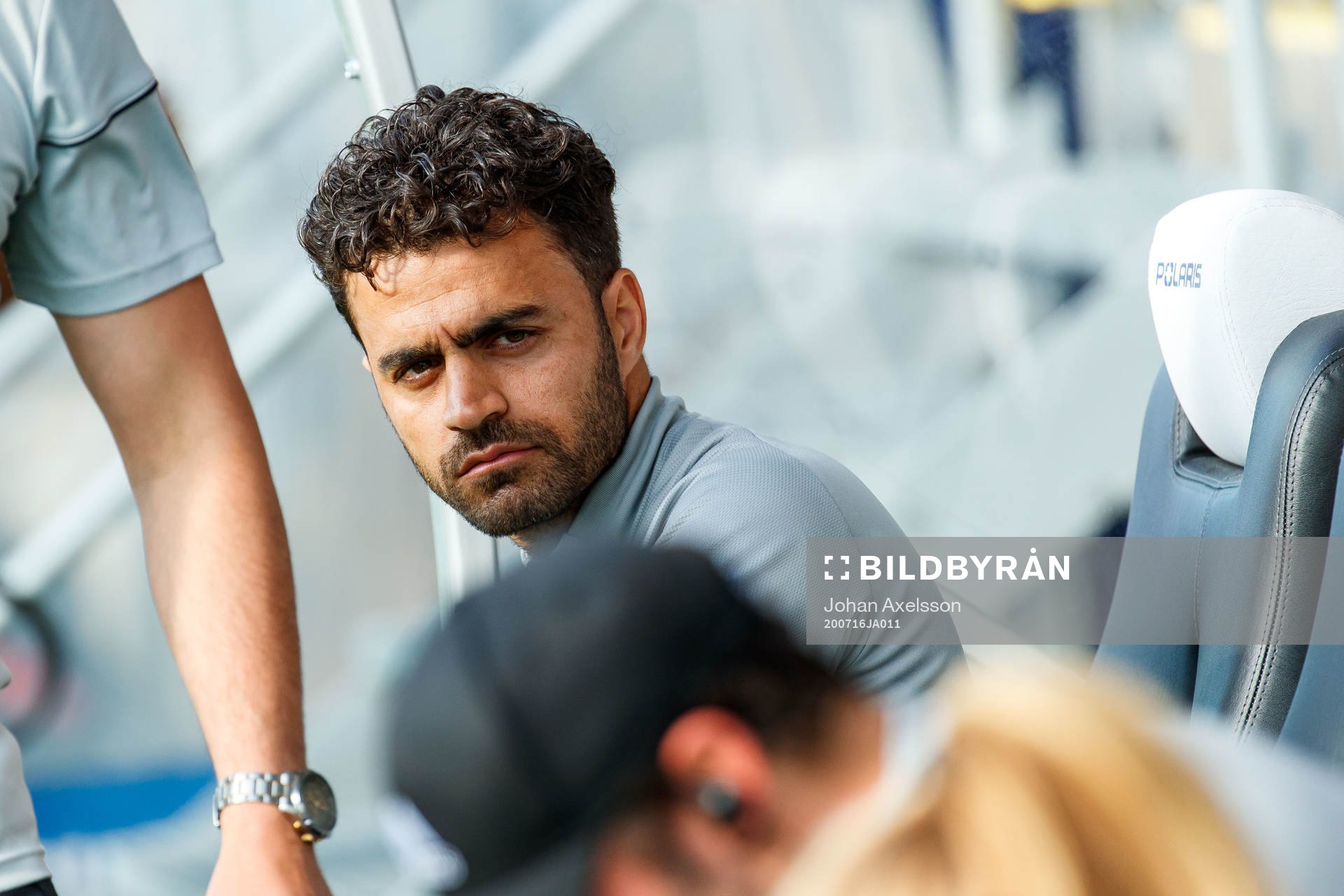 Östersunds tränare Amir Azrafshan