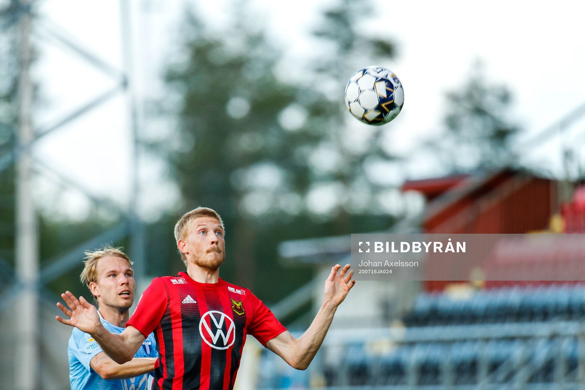 Östersunds Simon Kroon och Malmö FFs Oscar Lewicki