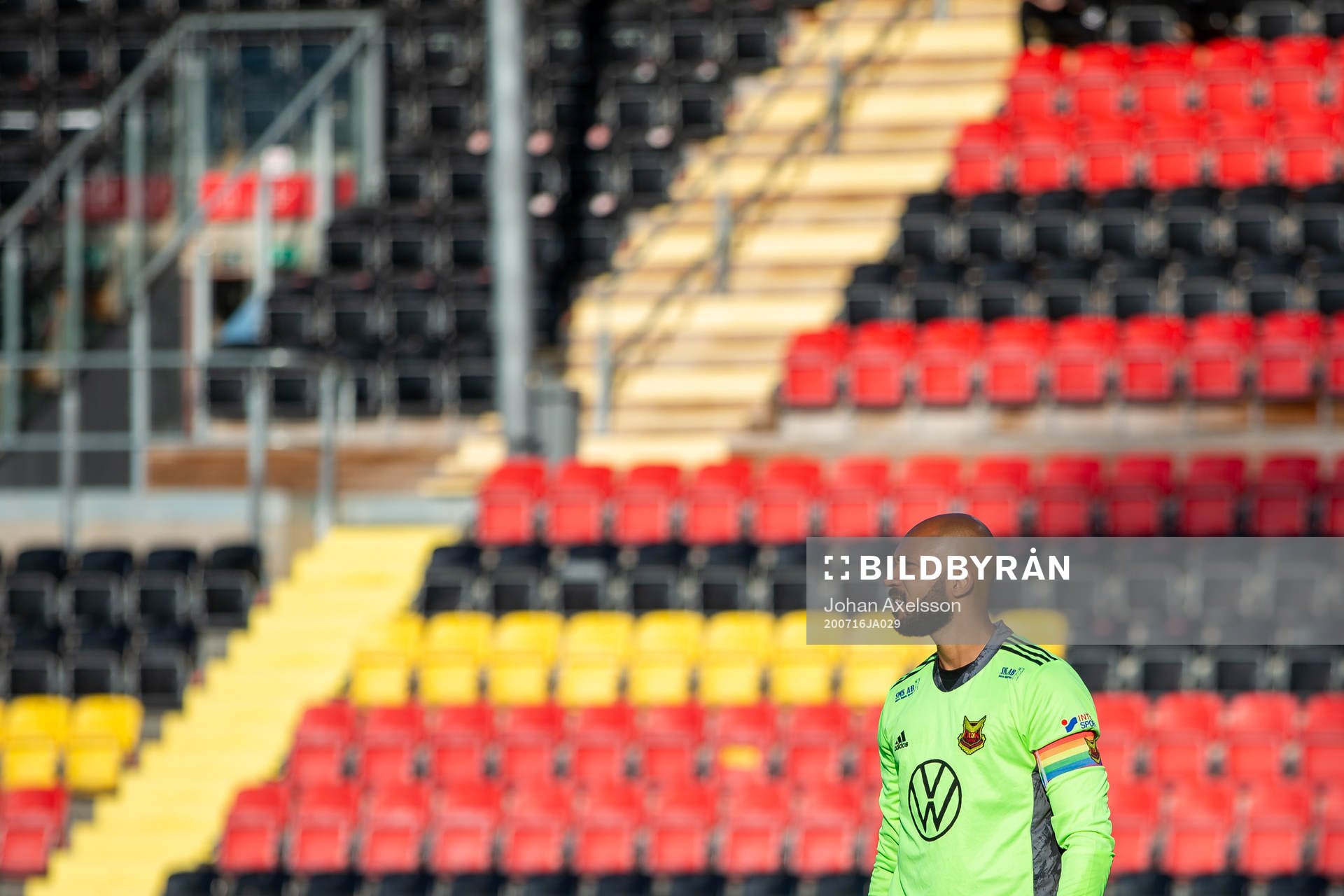 Östersunds målvakt Aly Keita