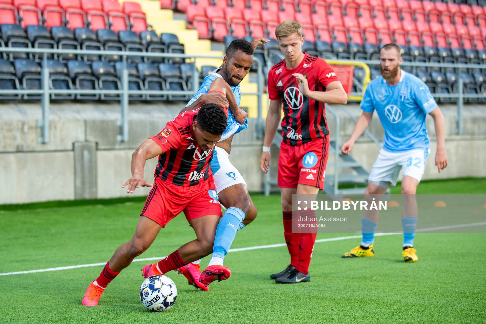 under fotbollsmatchen i Allsvenskan mellan Östersund och