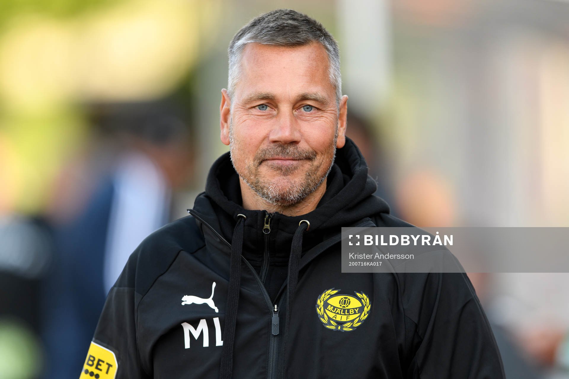 Mjällbys tränare Marcus Lantz