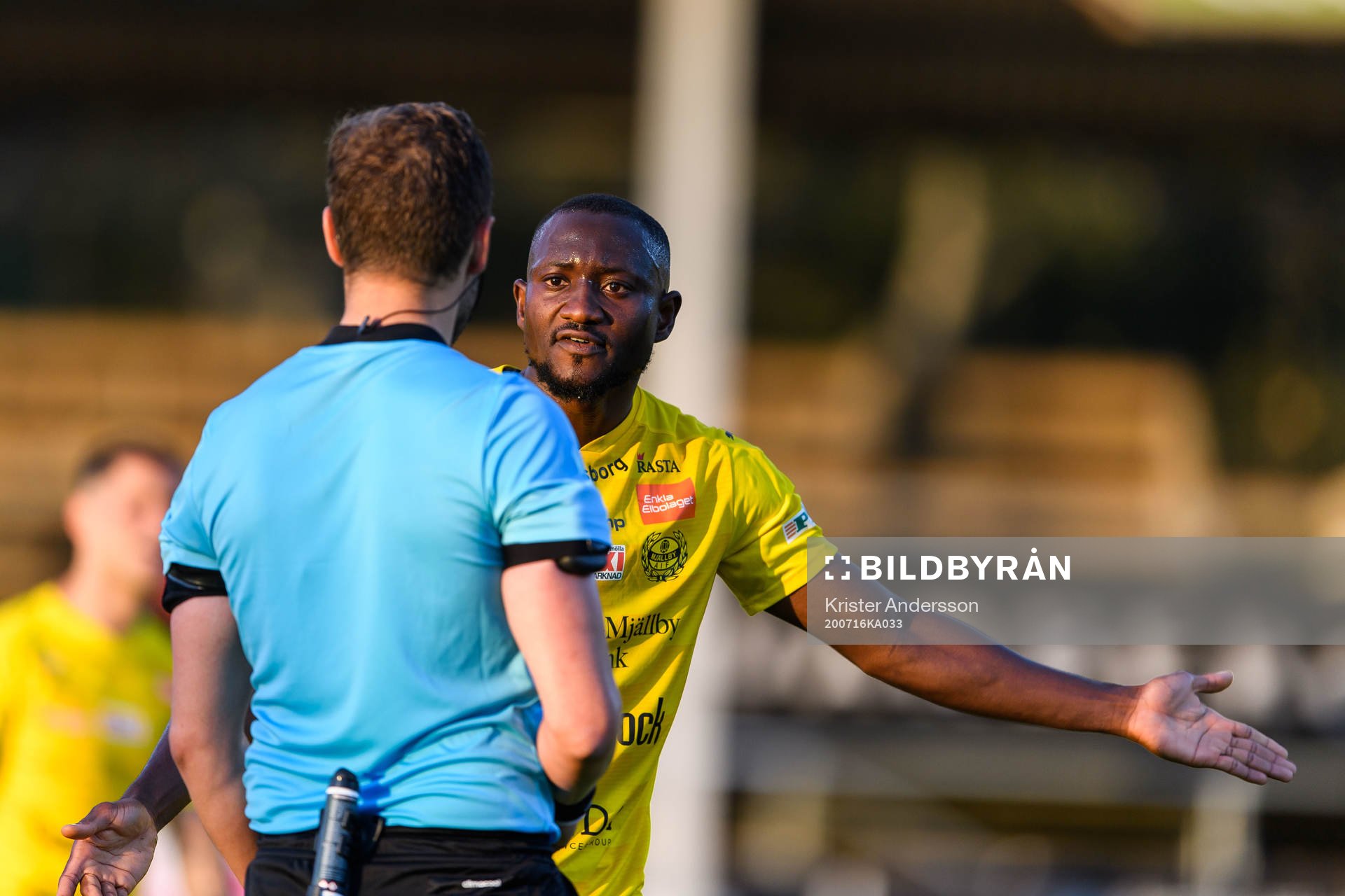 Mjällbys Moses Ogbu