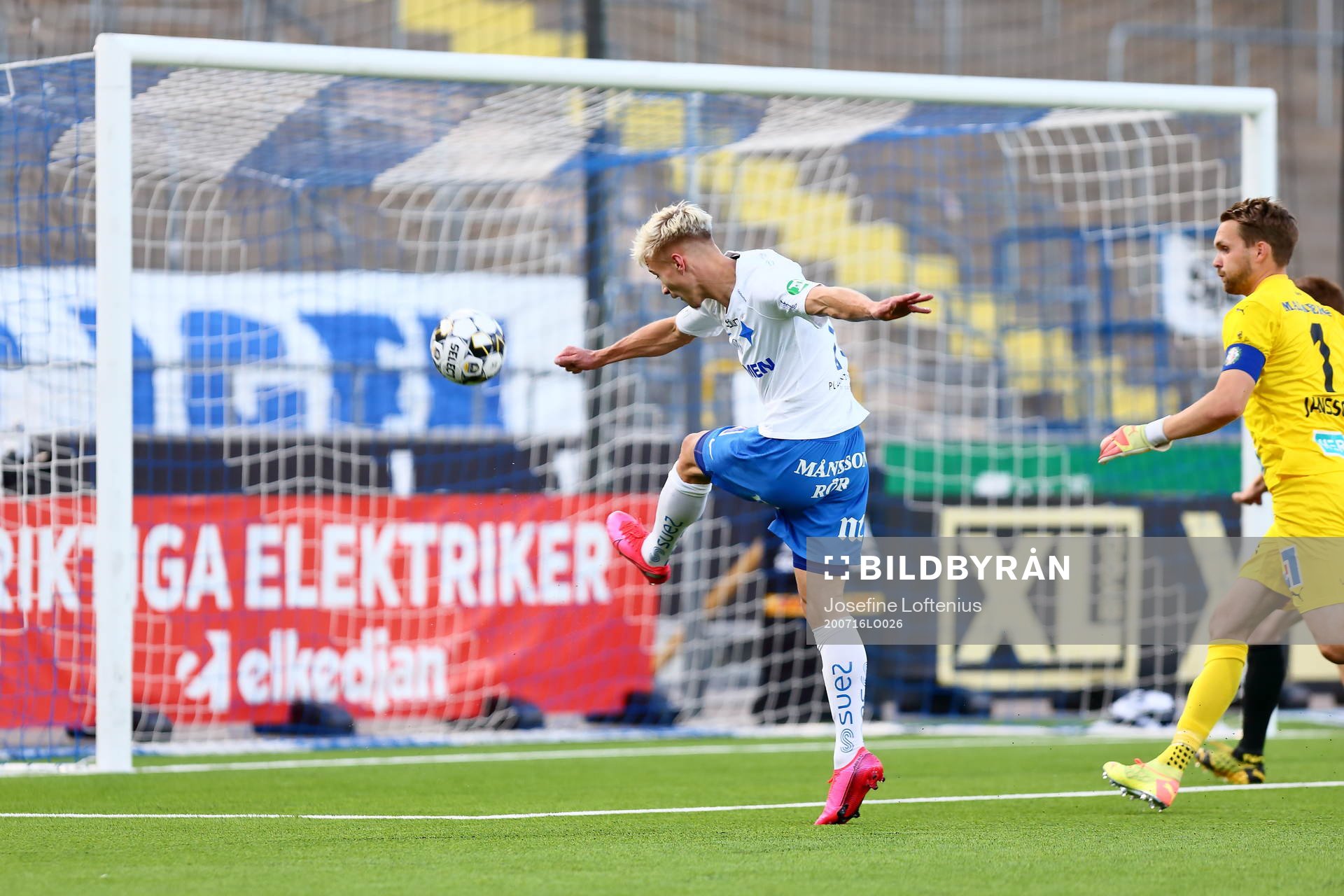 IFK Norrköpings Pontus Almqvist i målchans