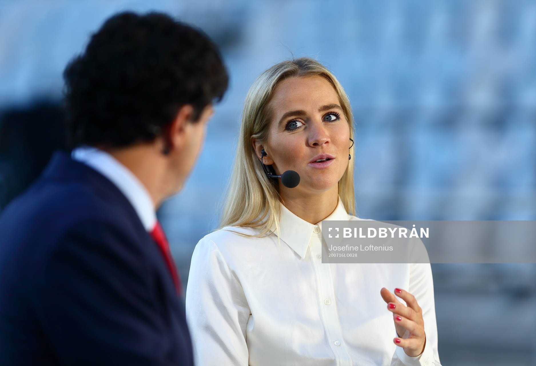 Dplays kommentator Irma Helin
