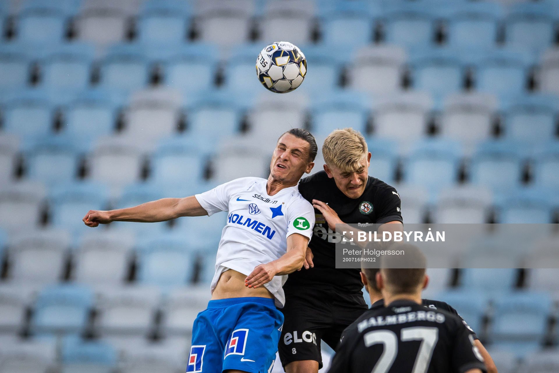 IFK Norrköpings Jonathan Levi och Östersunds Jordan Attah
