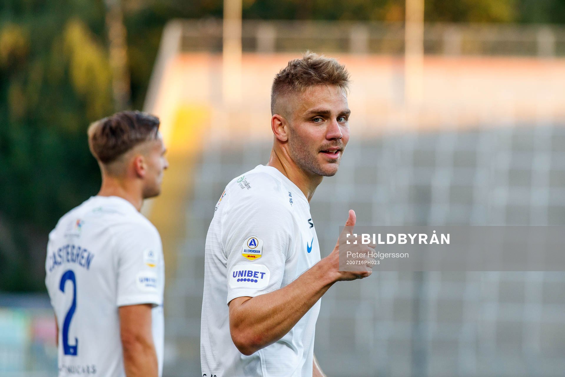 IFK Norrköpings Christoffer Nyman jublar