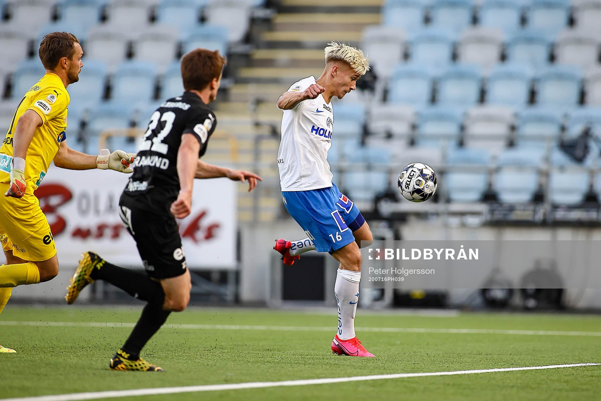 Målchans för IFK Norrköpings Pontus Almqvist