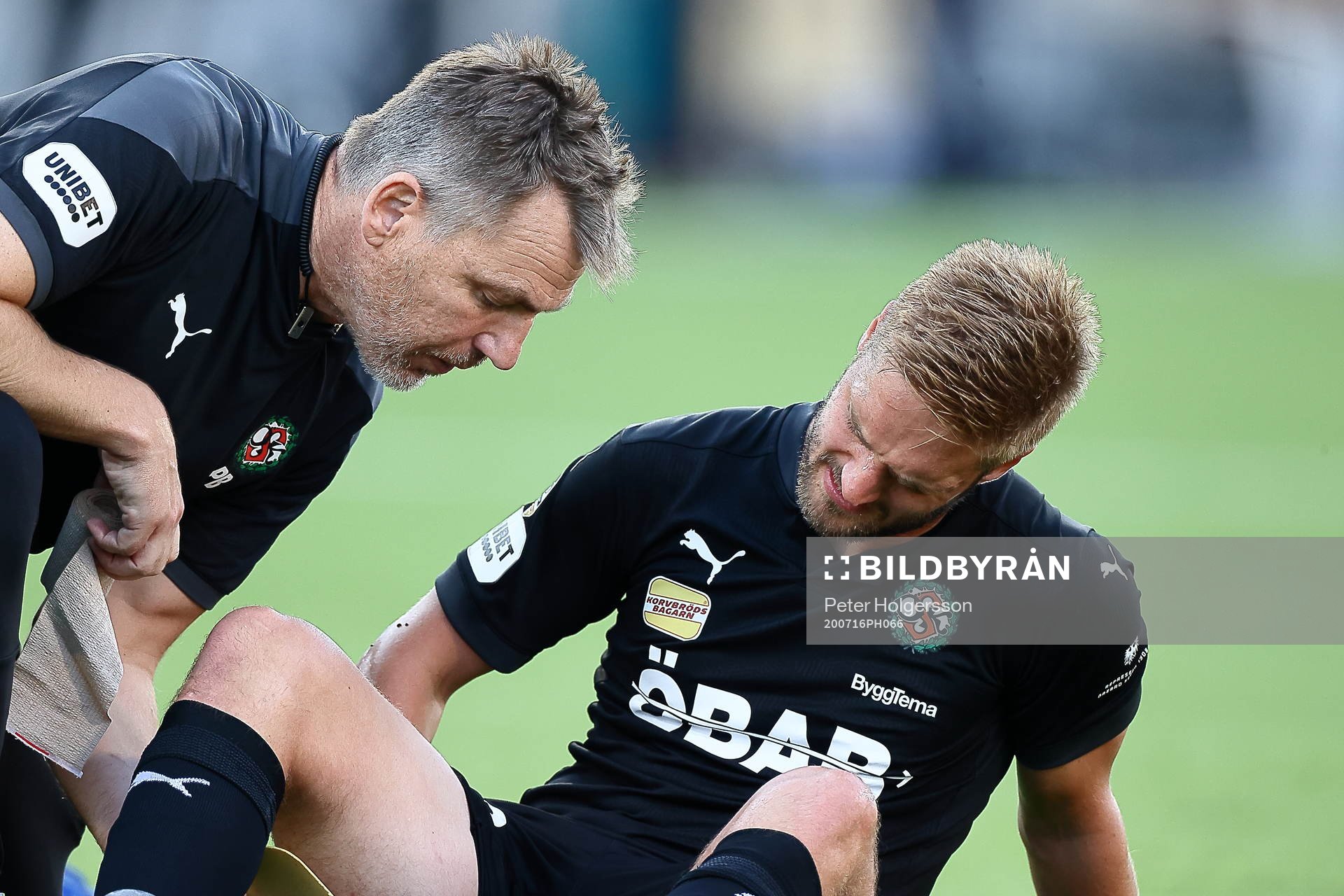 Örebros Johan Mårtensson skadad