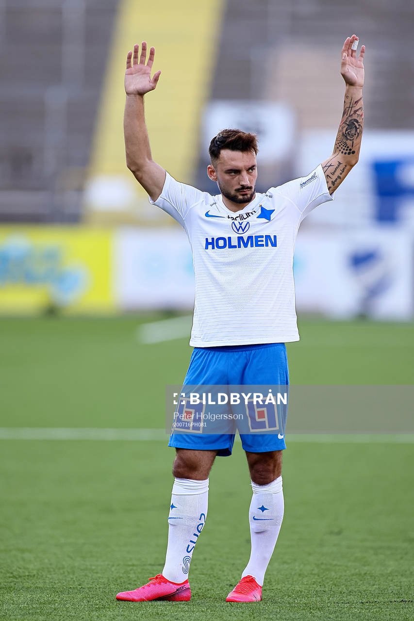 IFK Norrköpings Maic Sema jublar