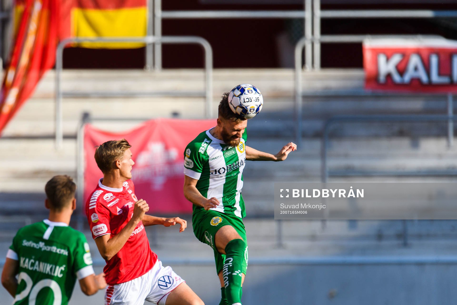 Hammarbys Simon Sandberg och Kalmars Svante Ingelsson