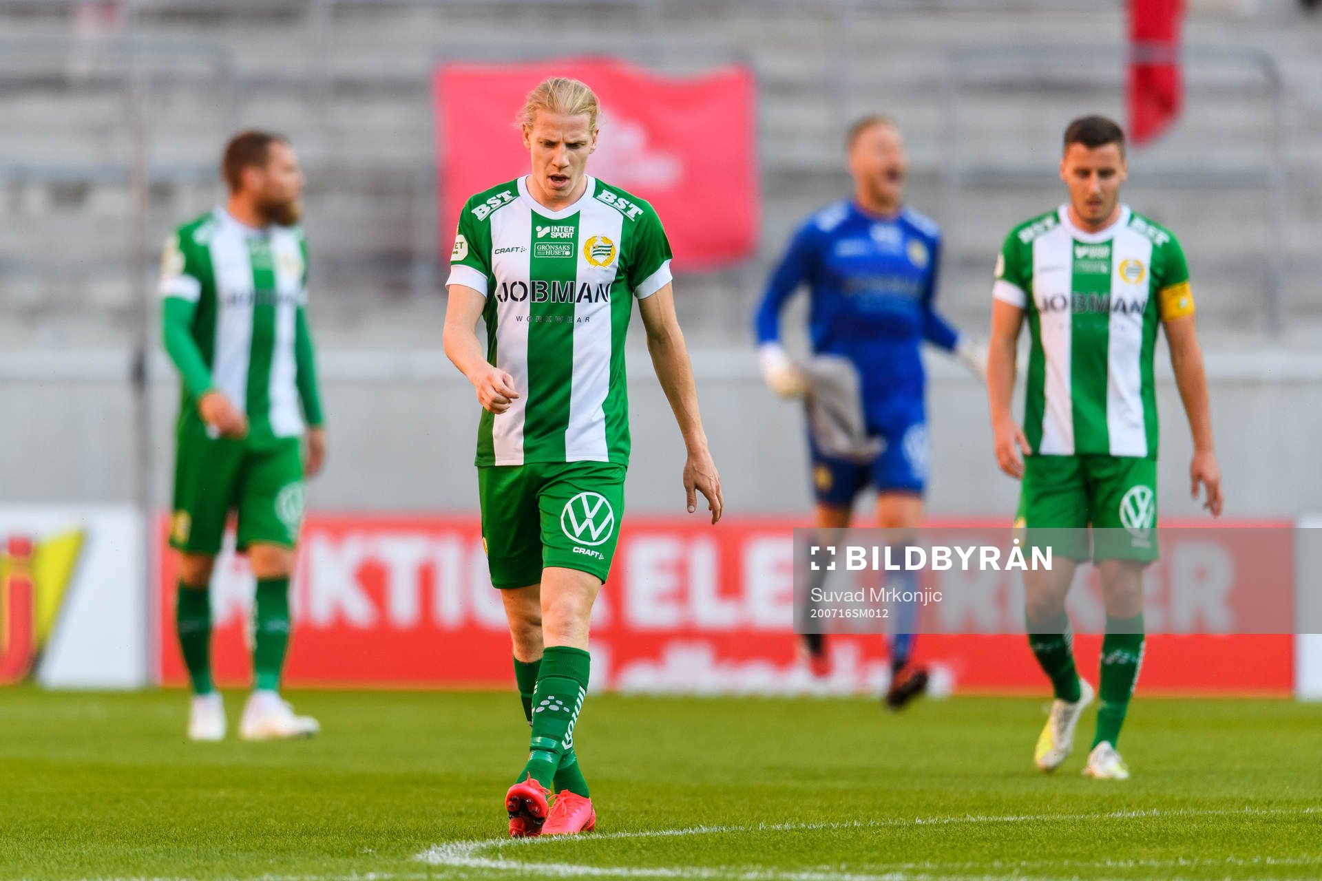 Hammarbys Gustav Ludwigson deppar