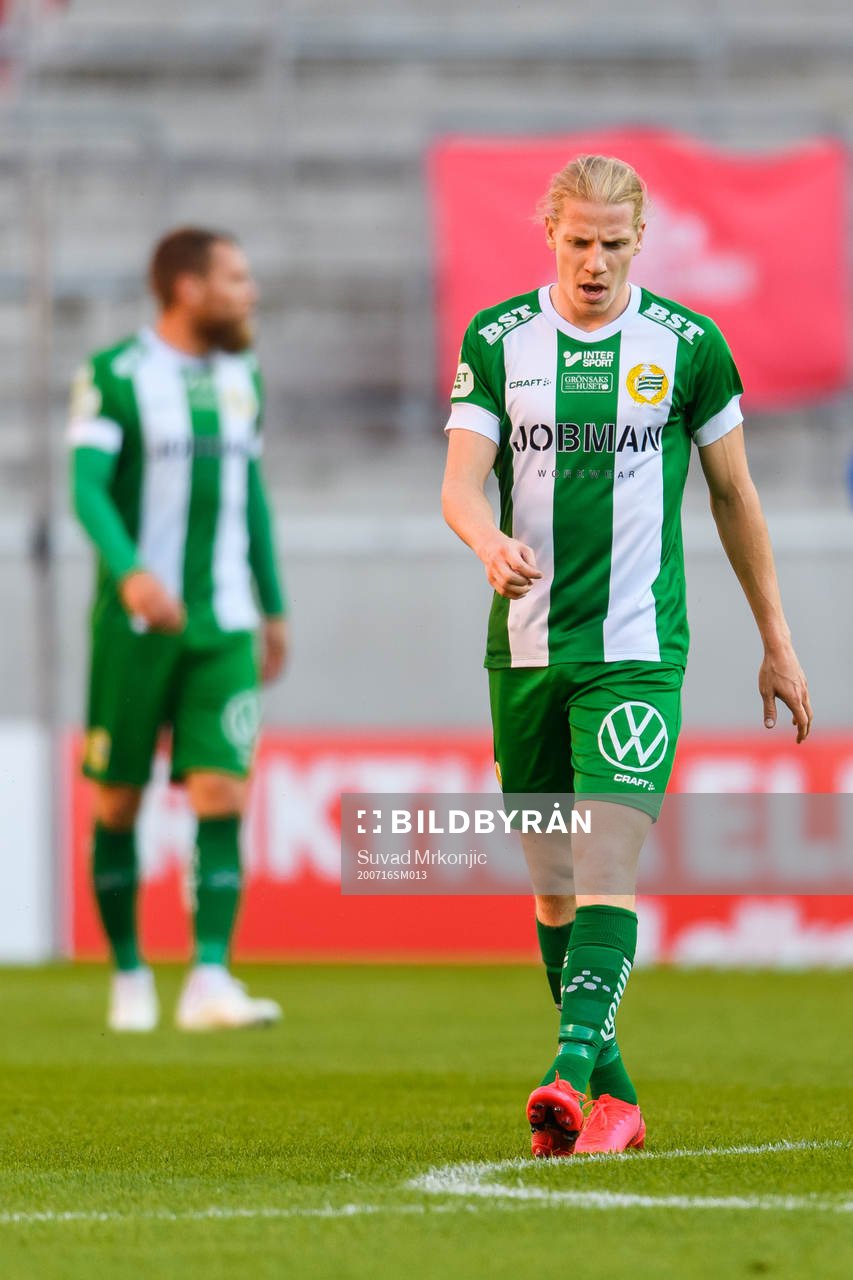 Hammarbys Gustav Ludwigson deppar