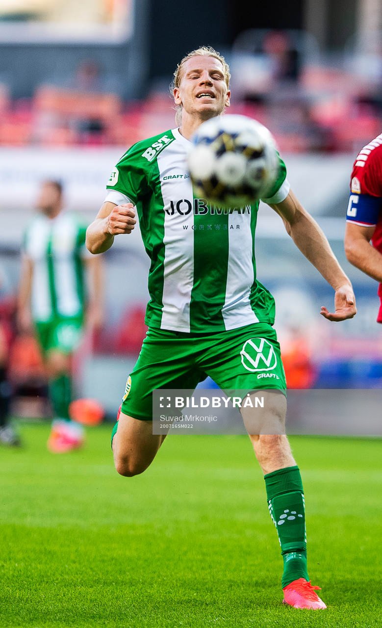 Hammarbys Gustav Ludwigson deppar