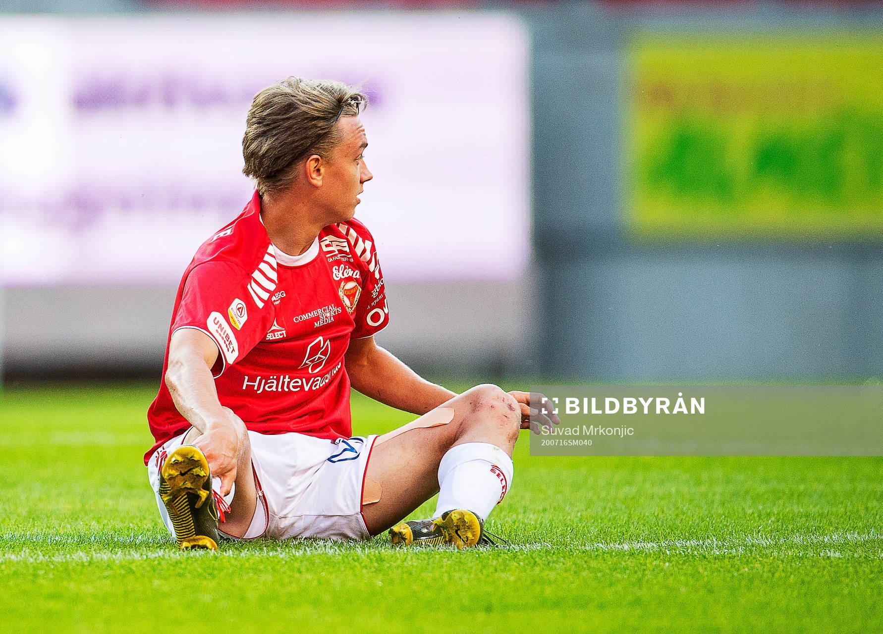 Kalmars Isak Magnusson deppar